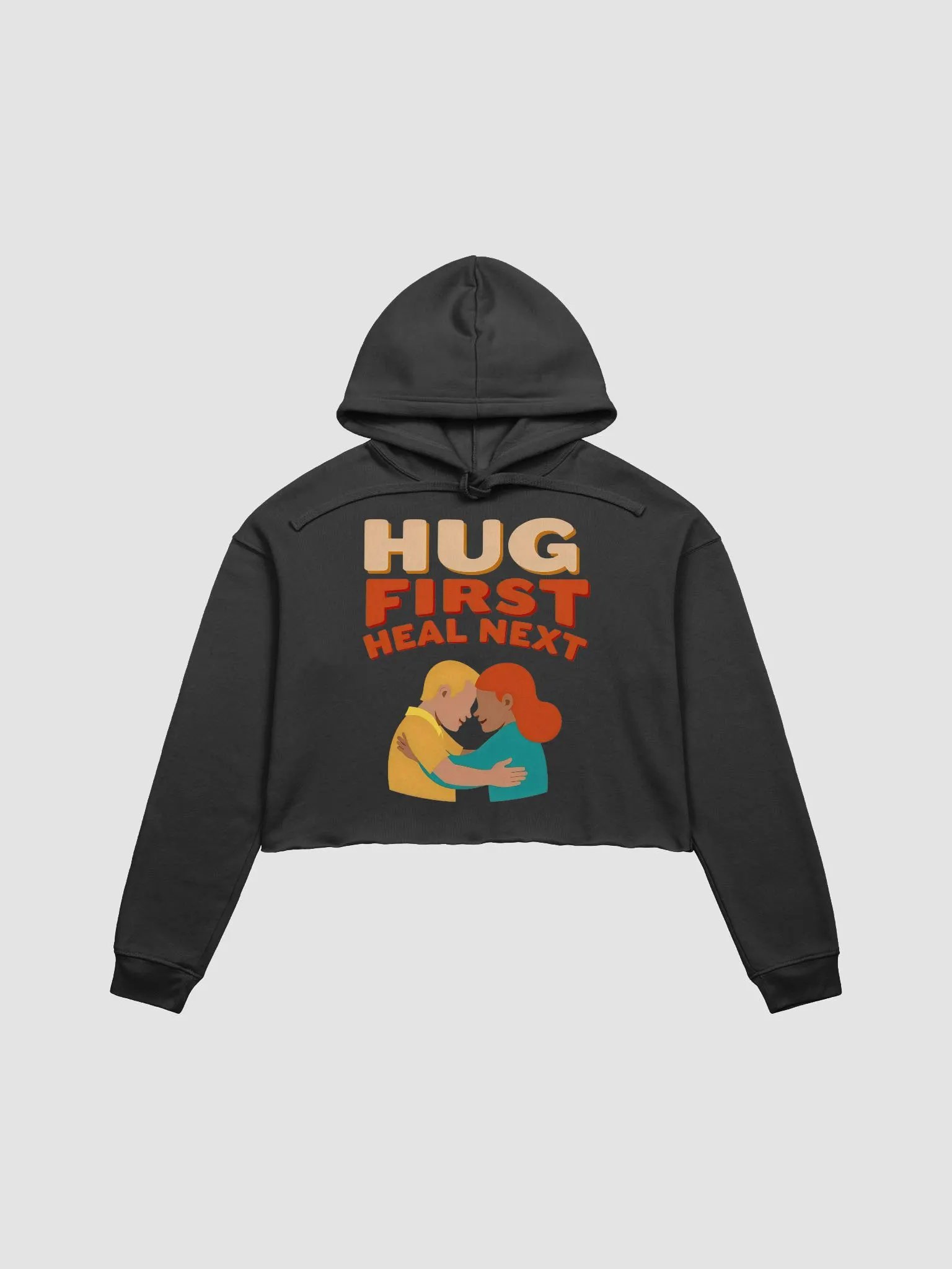 Heal with Hugs Cropped Hoodie product image (8)