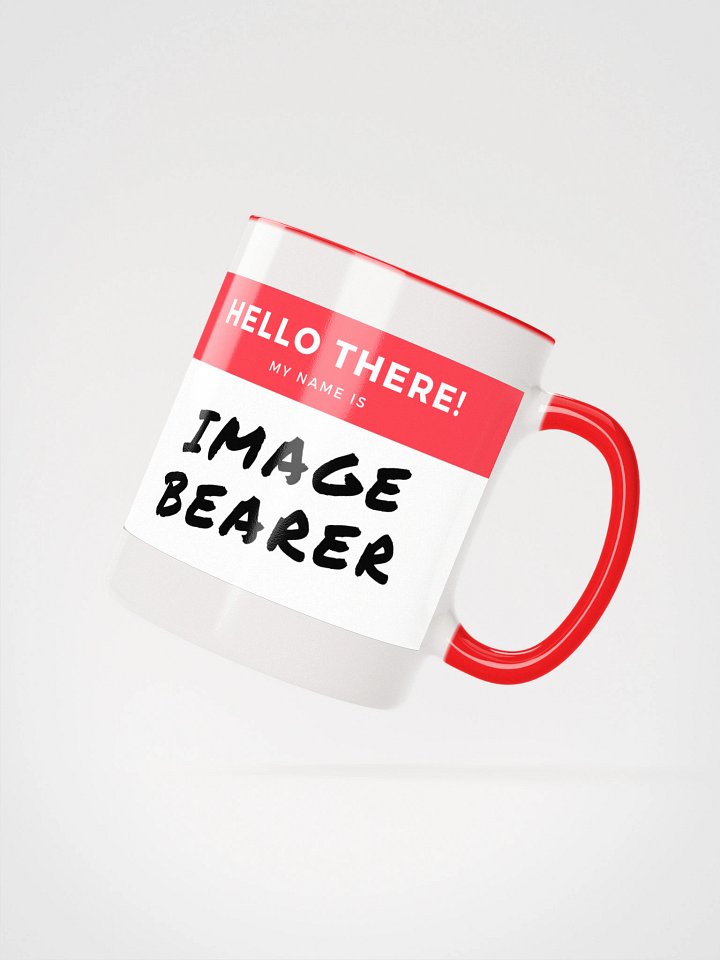 HELLO MY NAME IS IMAGE BEARER Mug product image (4)