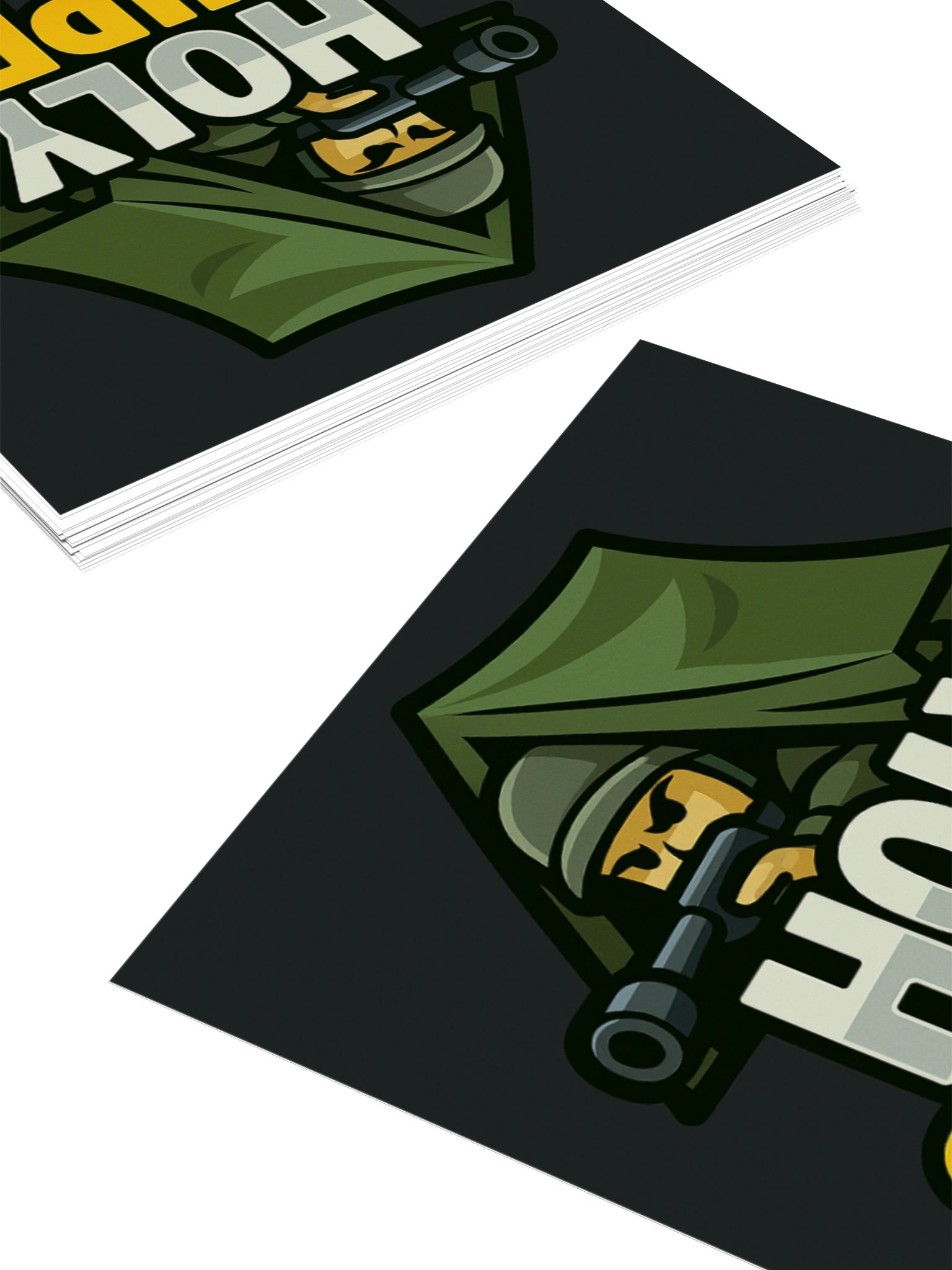 HOLY SNIPES! Cartoon Sniper Kiss Cut Sticker product image (4)