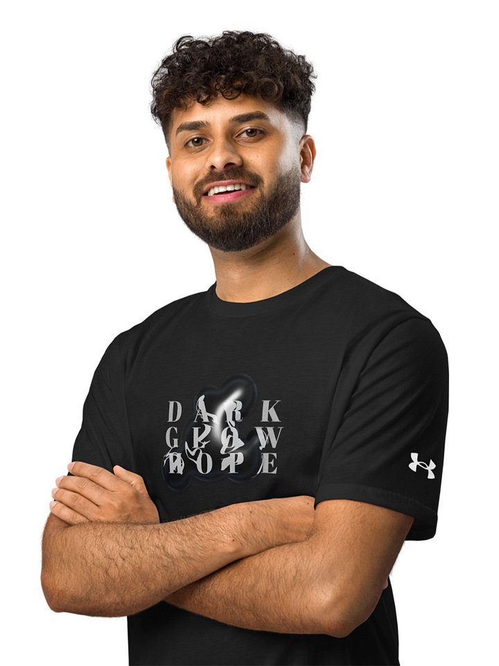 Dark Glow Hope – Under Armour® Premium Black T-Shirt product image (1)