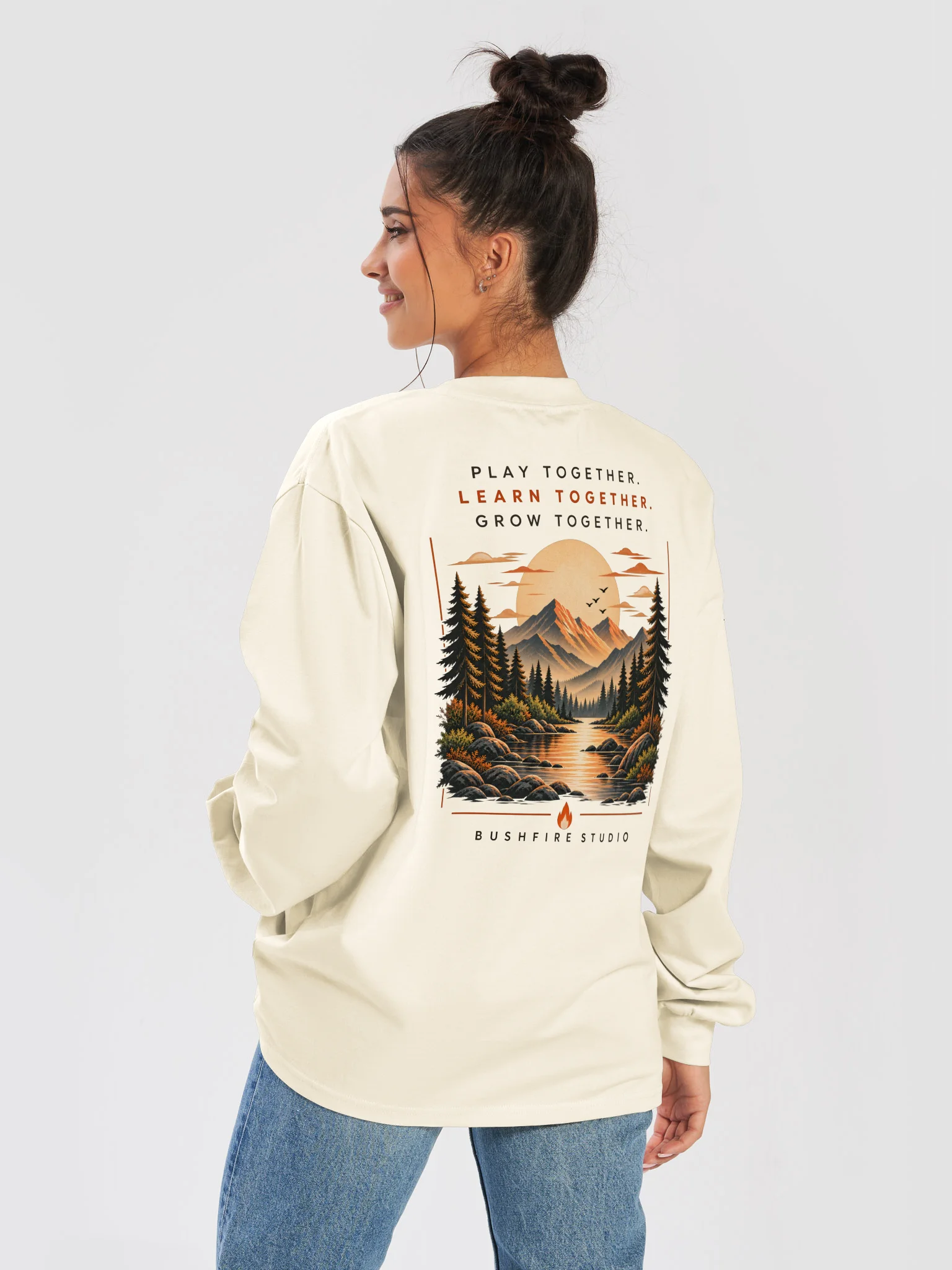 BushFire Studio | Abstract Long Sleeve product image (8)