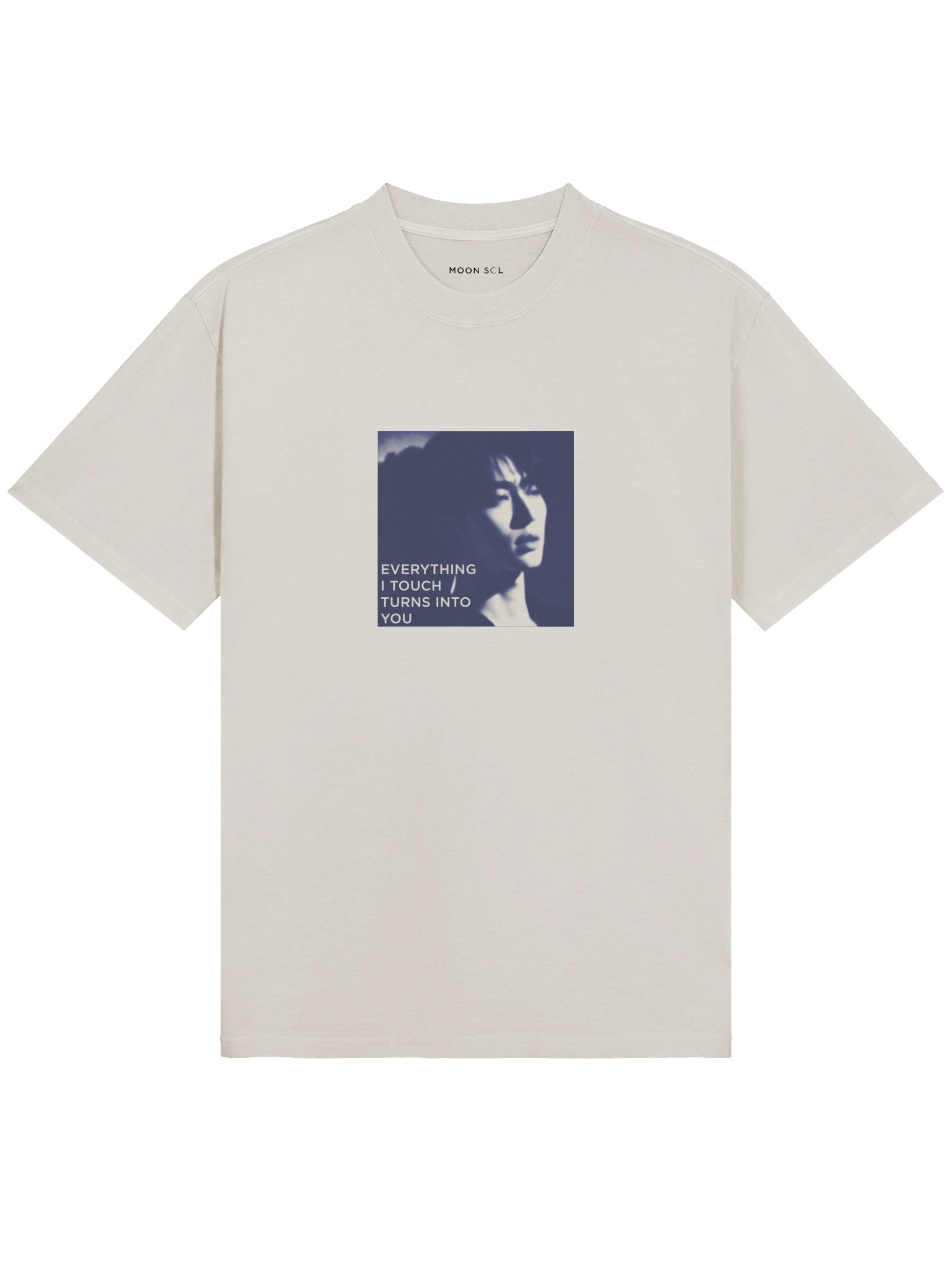 Deep Blue Oversized Tee product image (1)