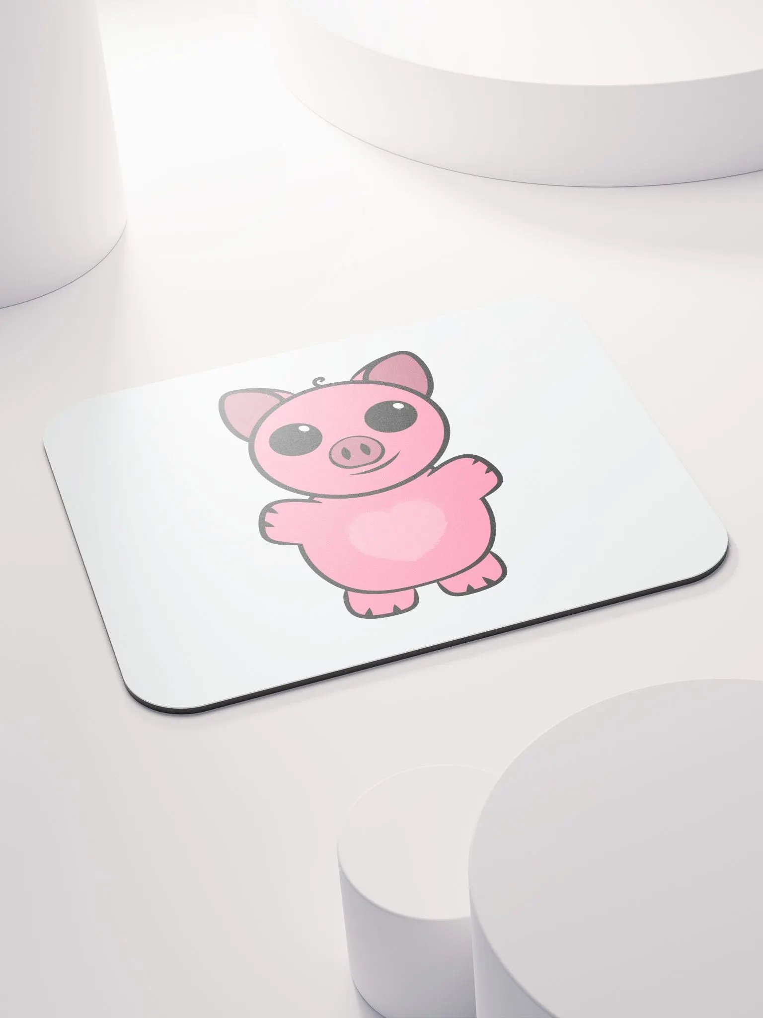 Squiggly Heart Mouse Pad product image (6)