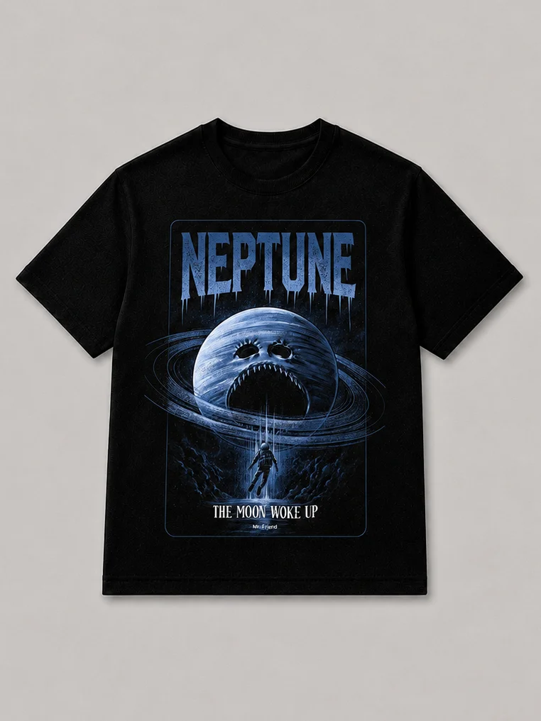 Neptune Cosmic Horror Tee product image (1)