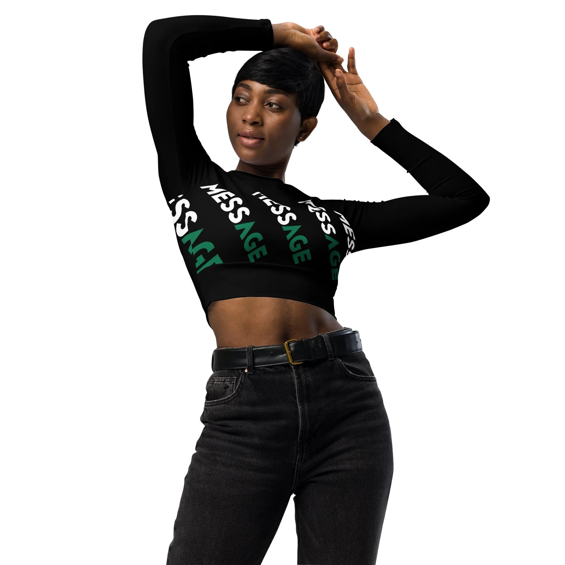 BadAss MessCrop Top //recycled polyester\\ product image (3)
