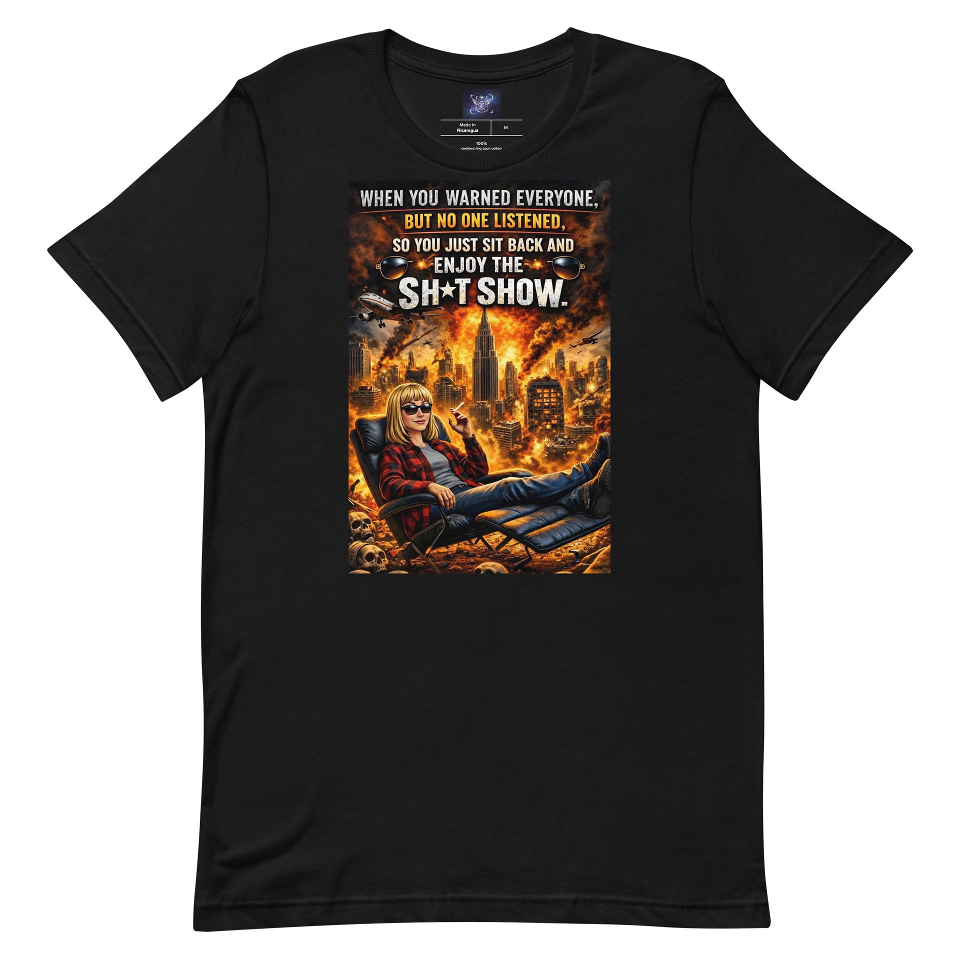 Apocalyptic Warning T-Shirt product image (6)