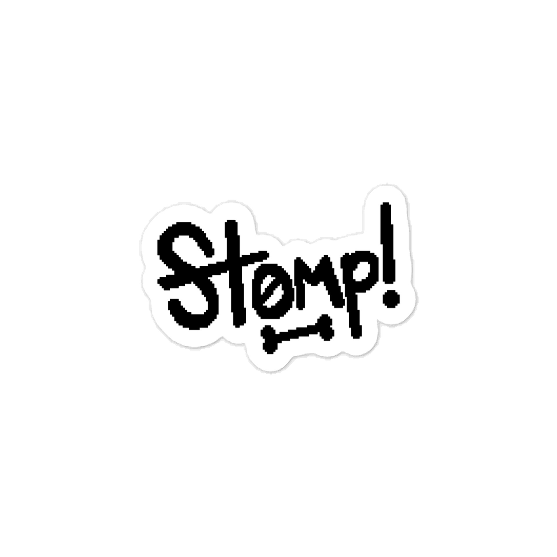 "Stomp!" Logo Sticker product image (1)