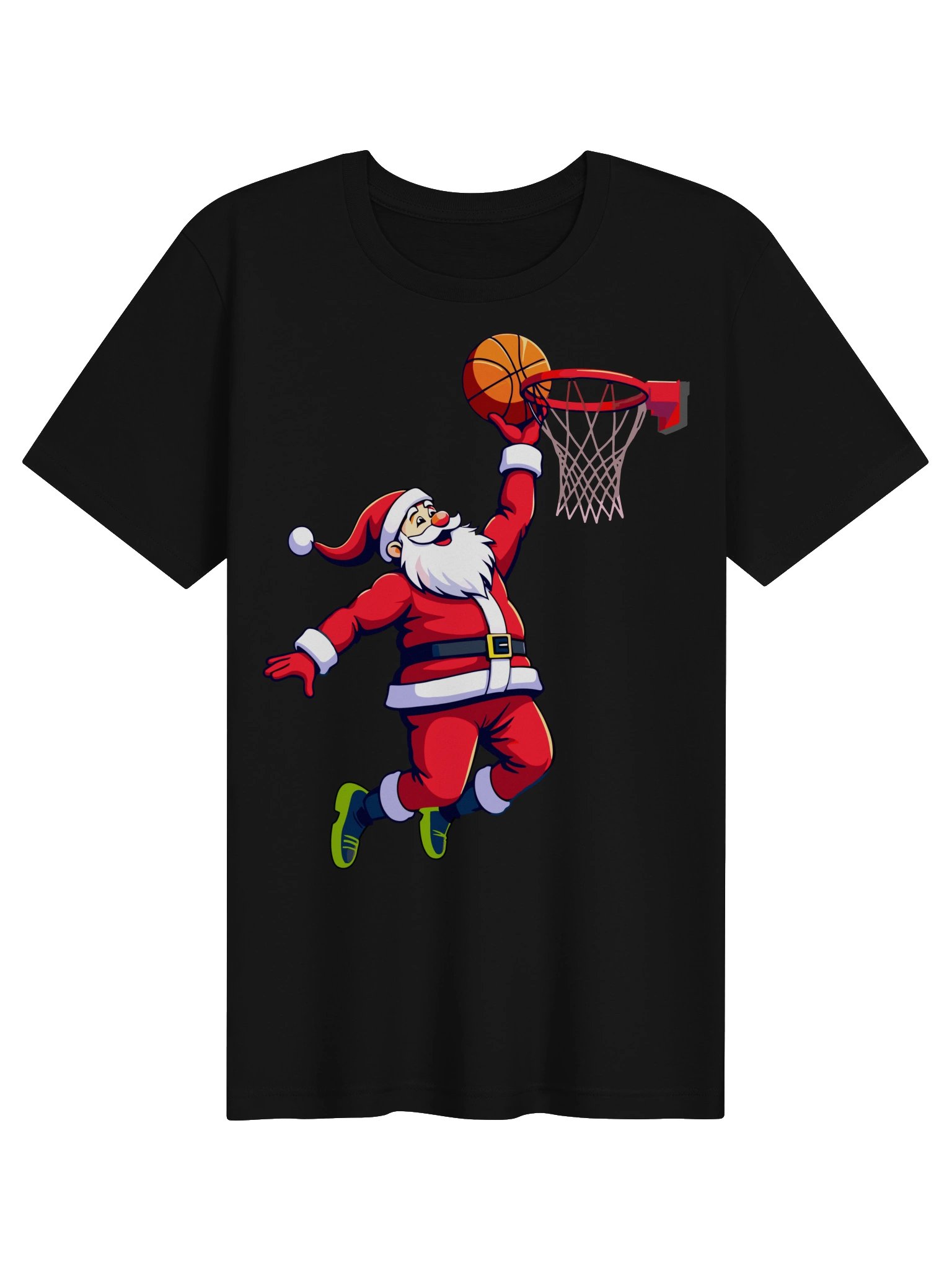 Basketball Santa Slam Dunk Christmas Holiday Sports product image (1)
