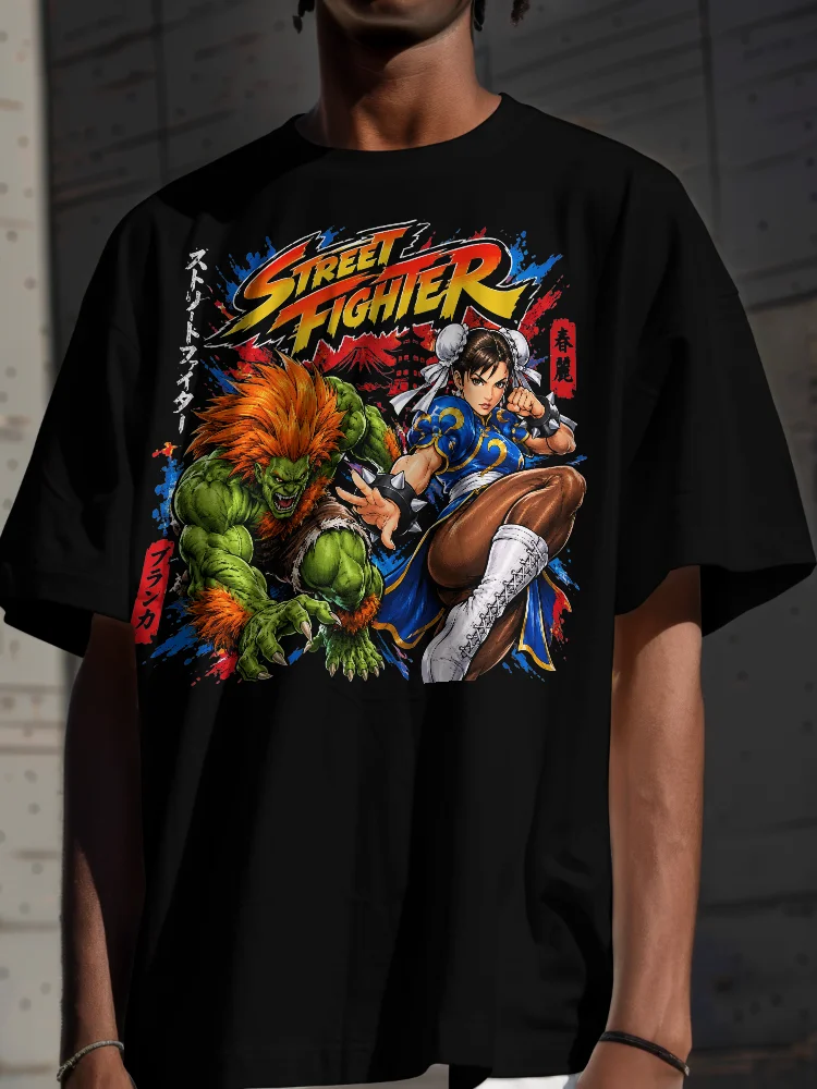 Street Fighter Tee "Blanka and Chun Li" product image (1)