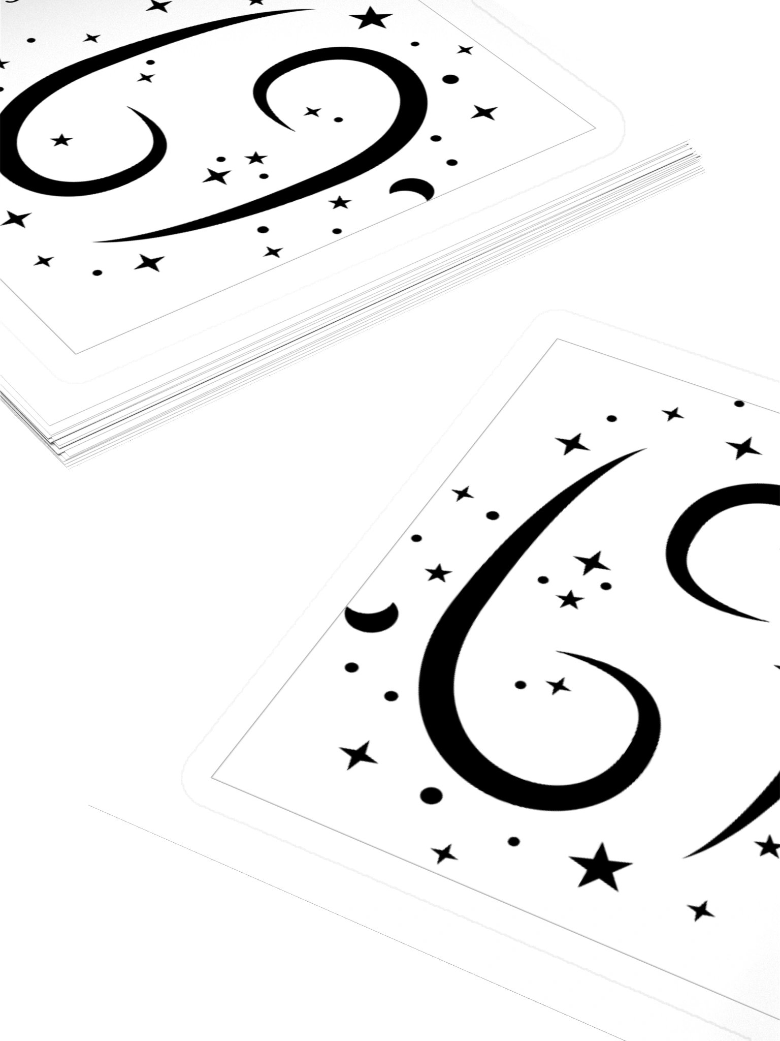 Cancer Zodiac Kiss Cut Sticker product image (4)