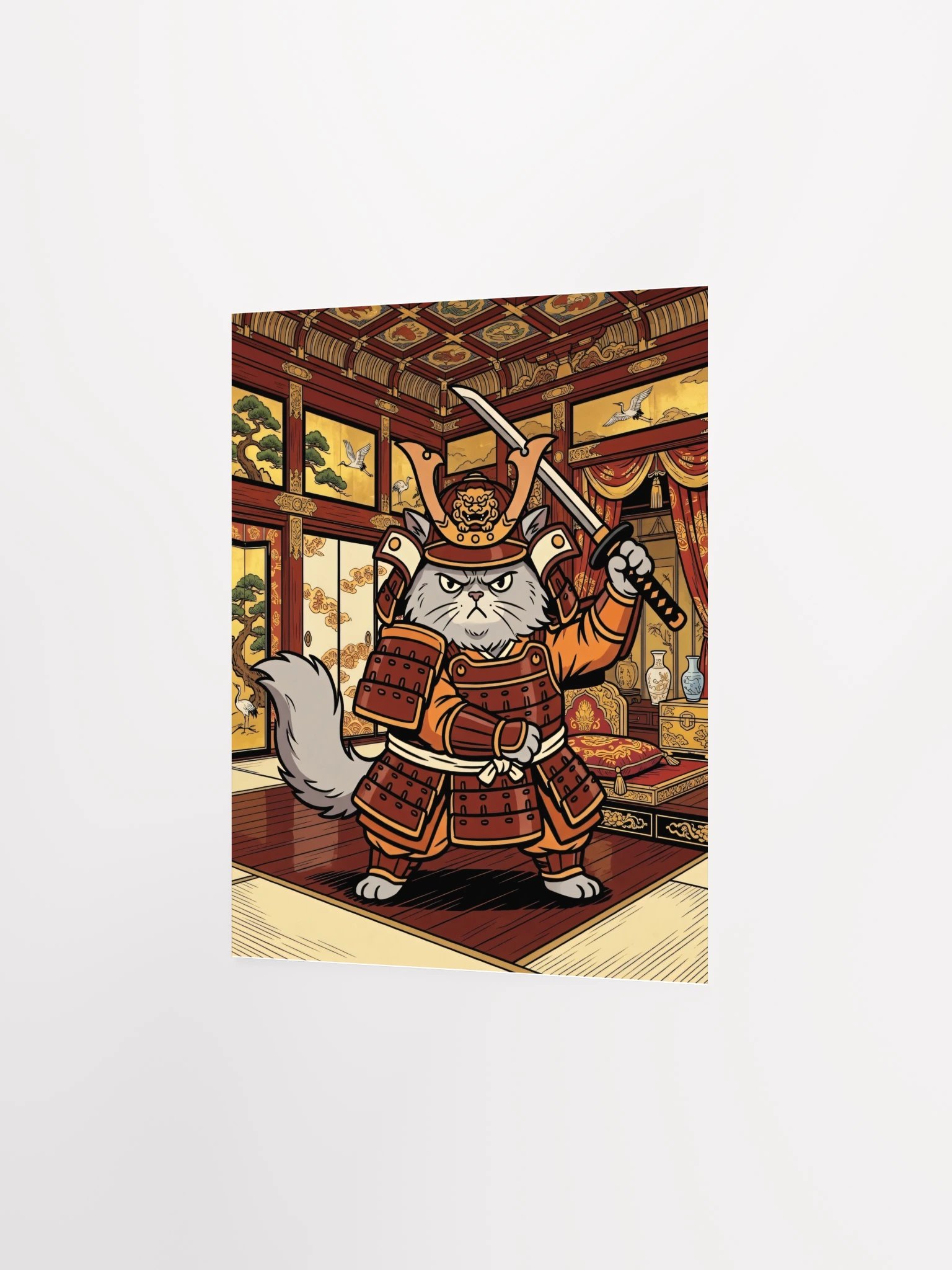 Shogun Cat Poster product image (26)