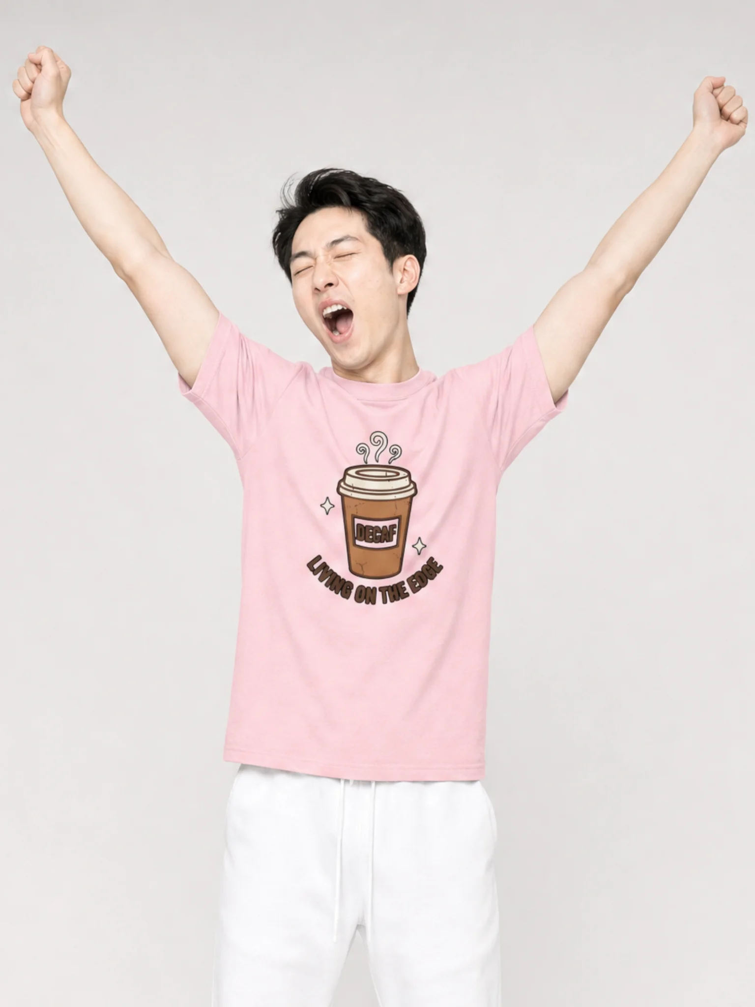 Decaf Living on the Edge Graphic T-Shirt product image (2)
