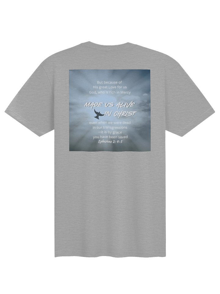 "Made Us Alive" Super Soft Tee with Verse product image (2)