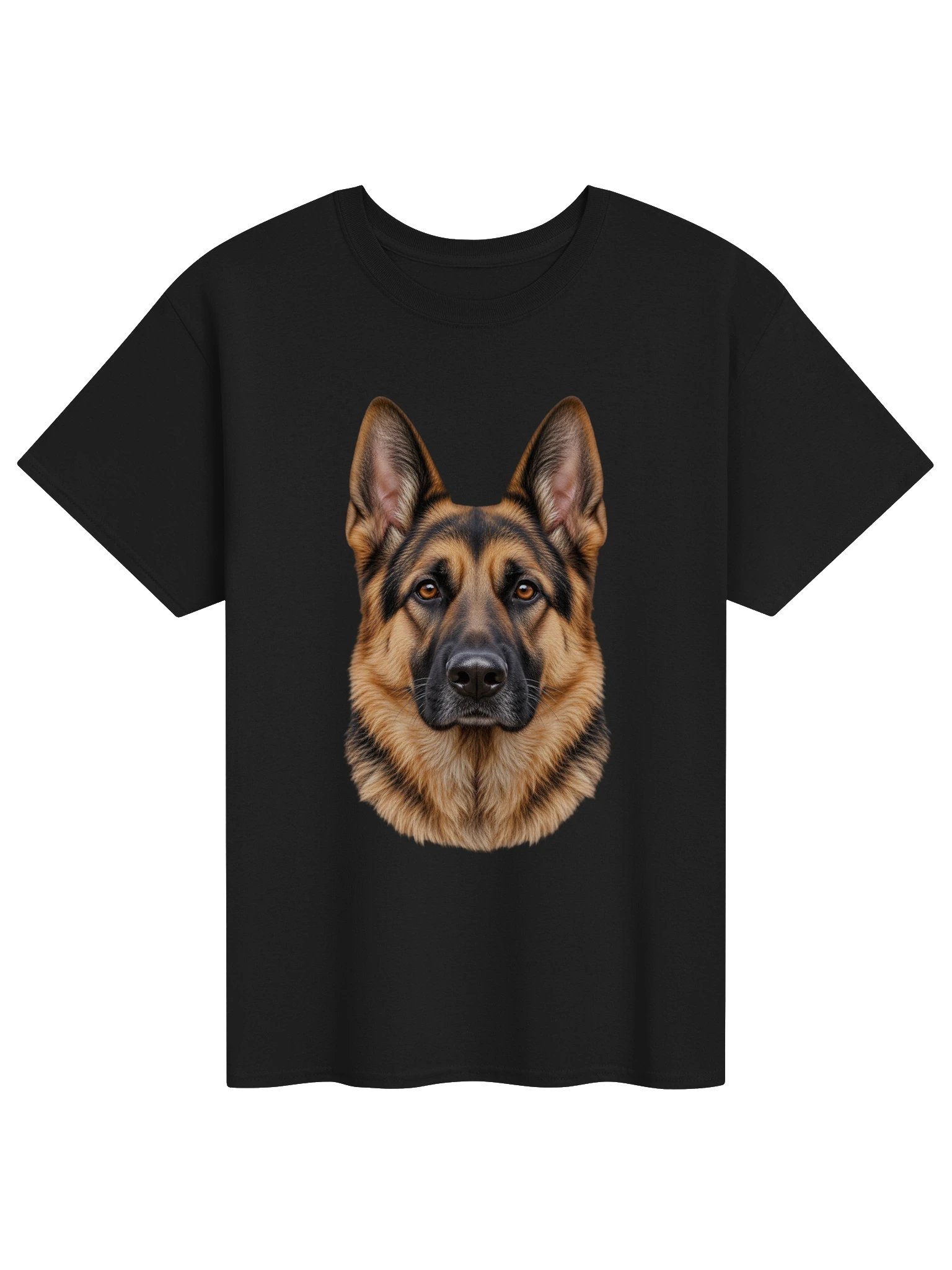 Dog - German Shepherd (Face) — Unisex Gildan Heavyweight 100% Cotton T-Shirt product image (1)