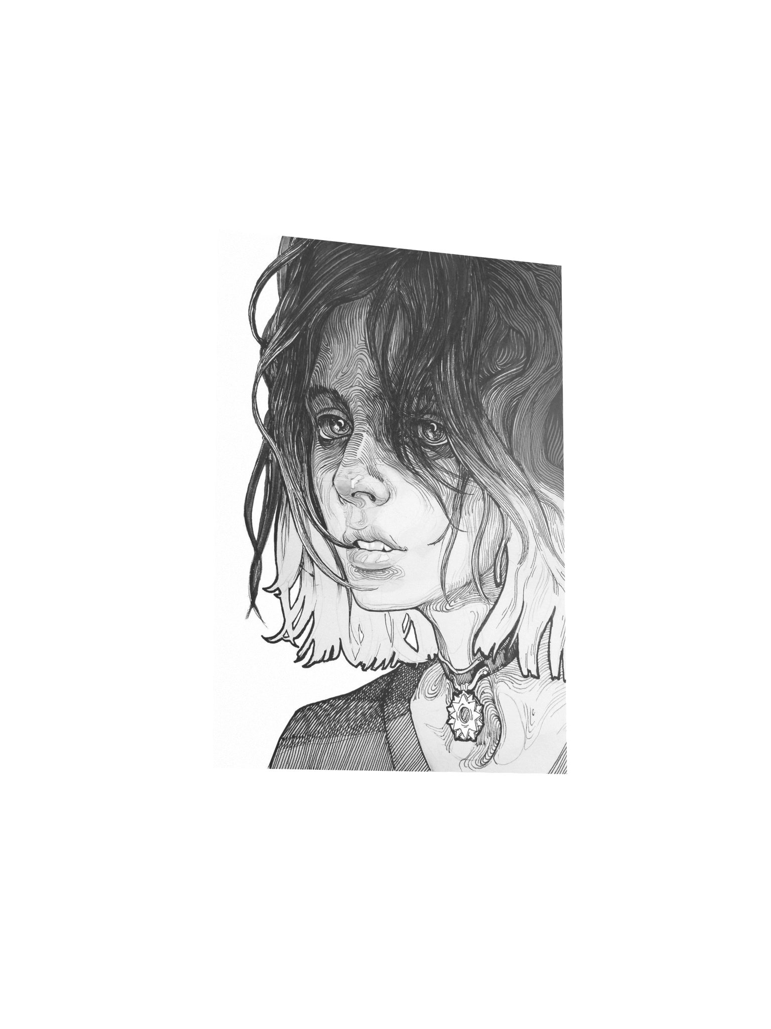 "The Gaze" Art Print by Sergey Zinovkin product image (3)