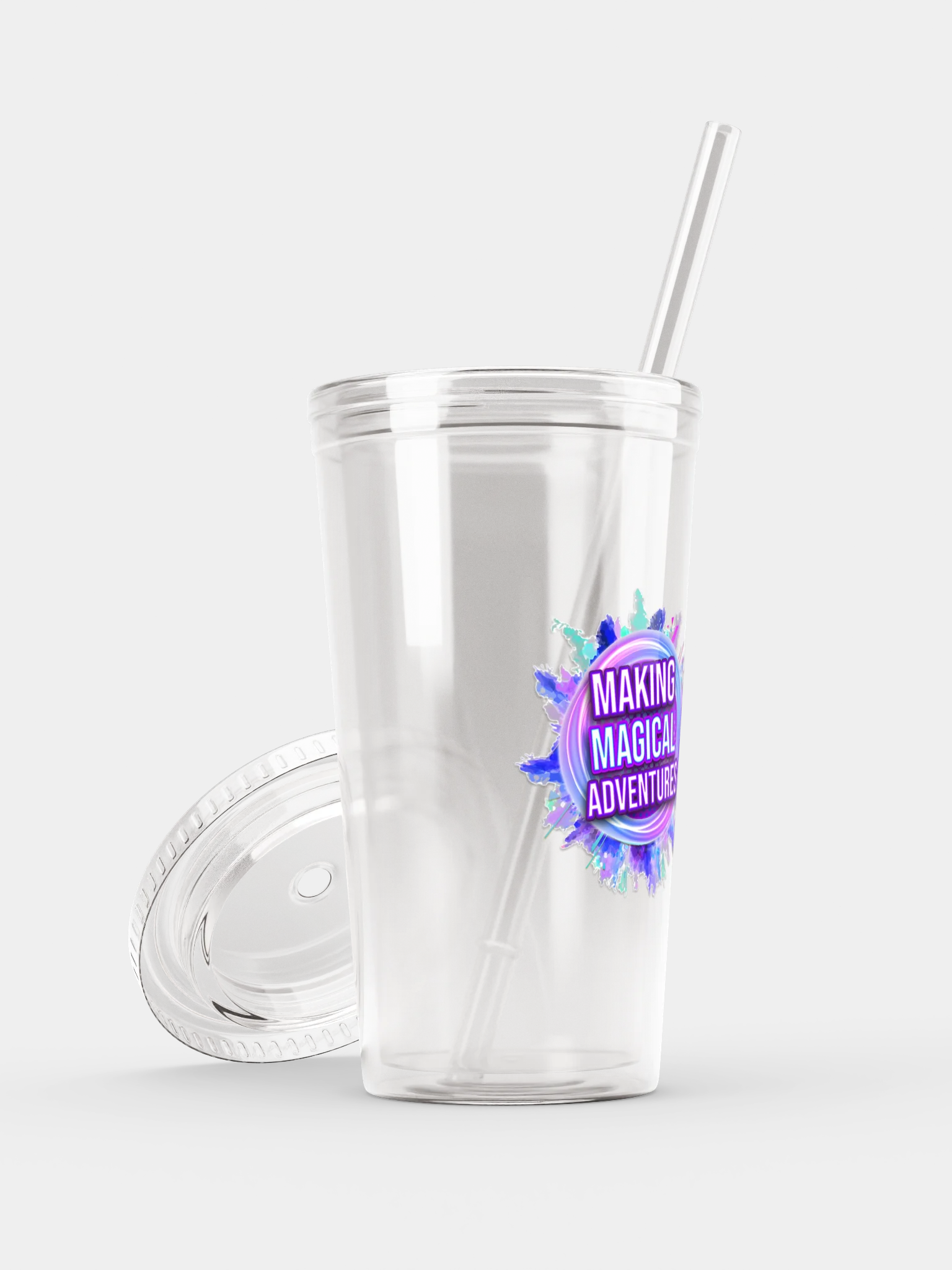 Making Magical Adventures 16 oz Double Wall Clear Tumbler product image (7)