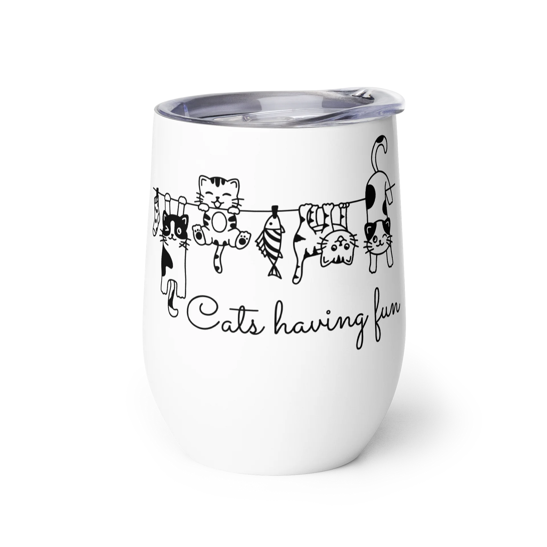 Cats Having Fun Tumbler product image (2)