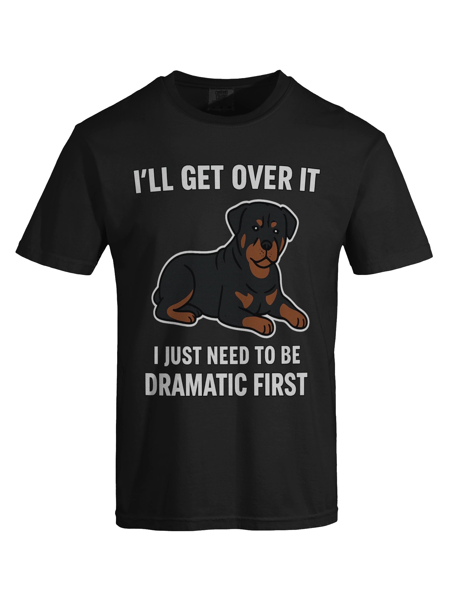 Dramatic Rottweiler Graphic Tee product image (77)