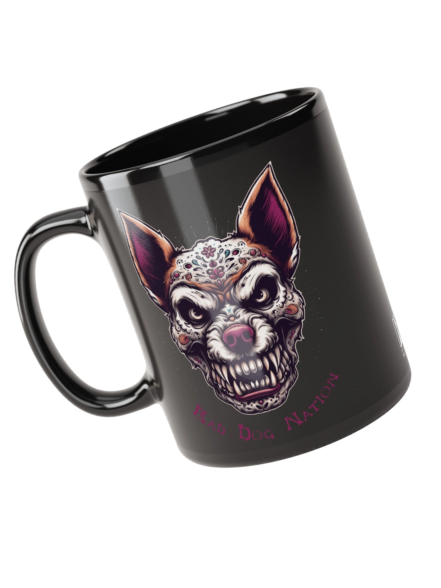 Day of the Dead Black Coffee Mug product image (3)