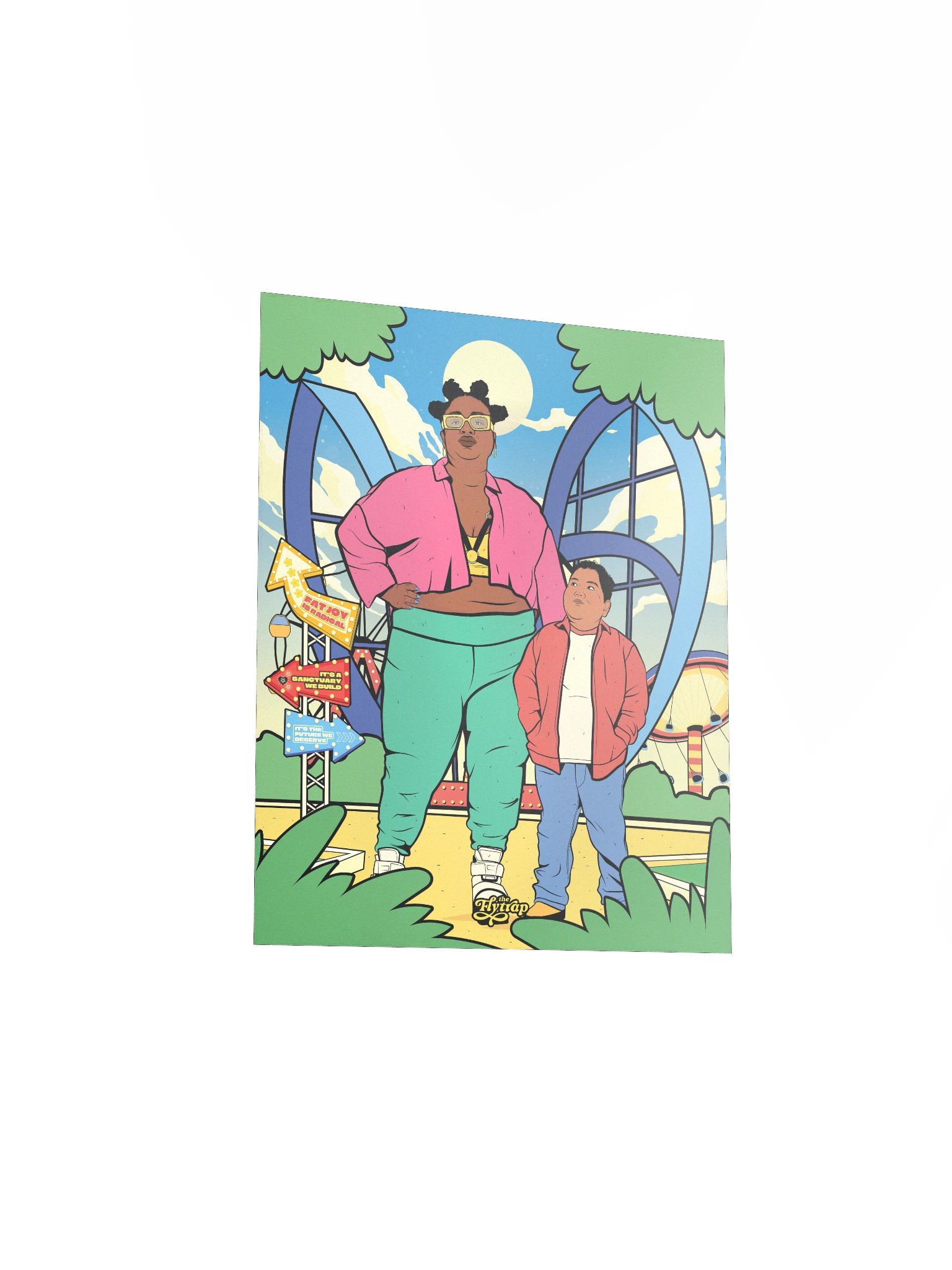Fat Joy 8x10 poster product image (3)