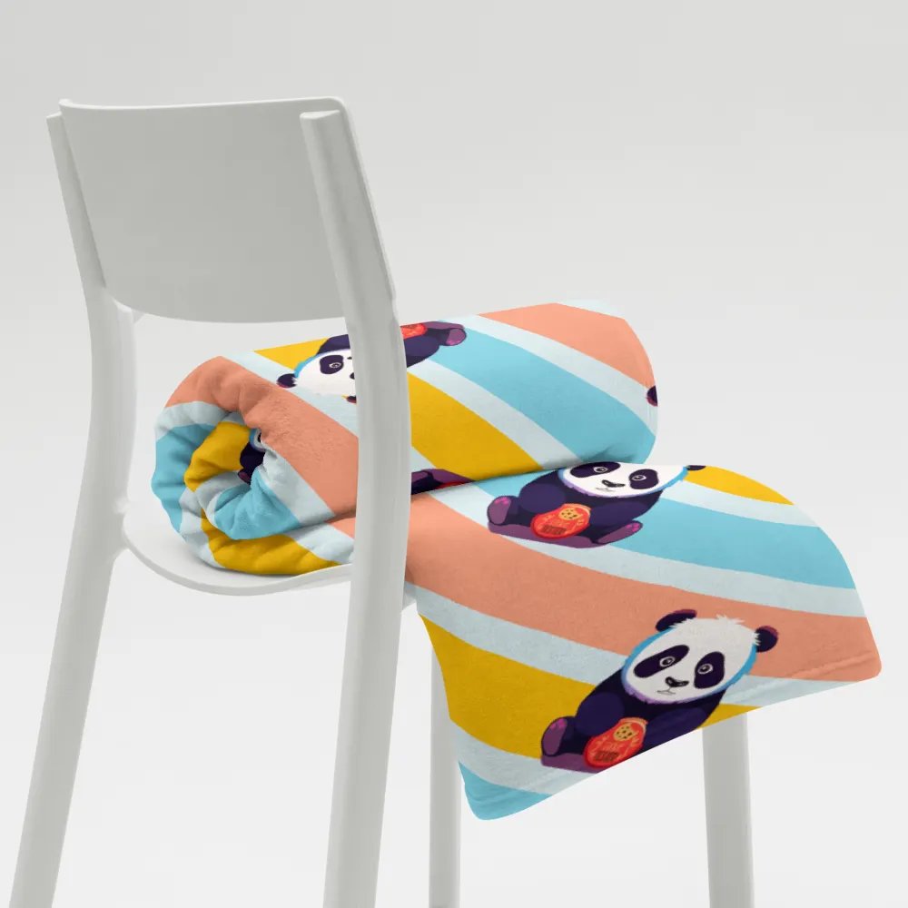 Panda Cookie Throw Blanket product image (8)