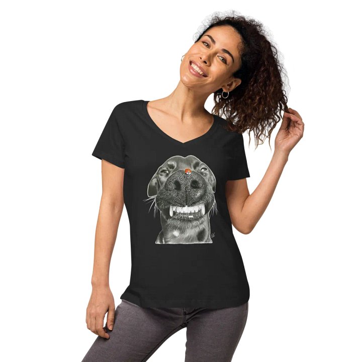 Doggo V-Neck Shirt product image (2)