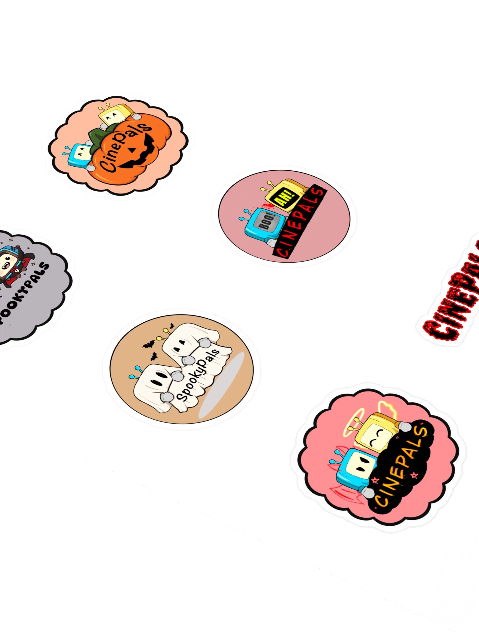 CINEPALS Trick or Treat Halloween Sticker Sheet product image (2)