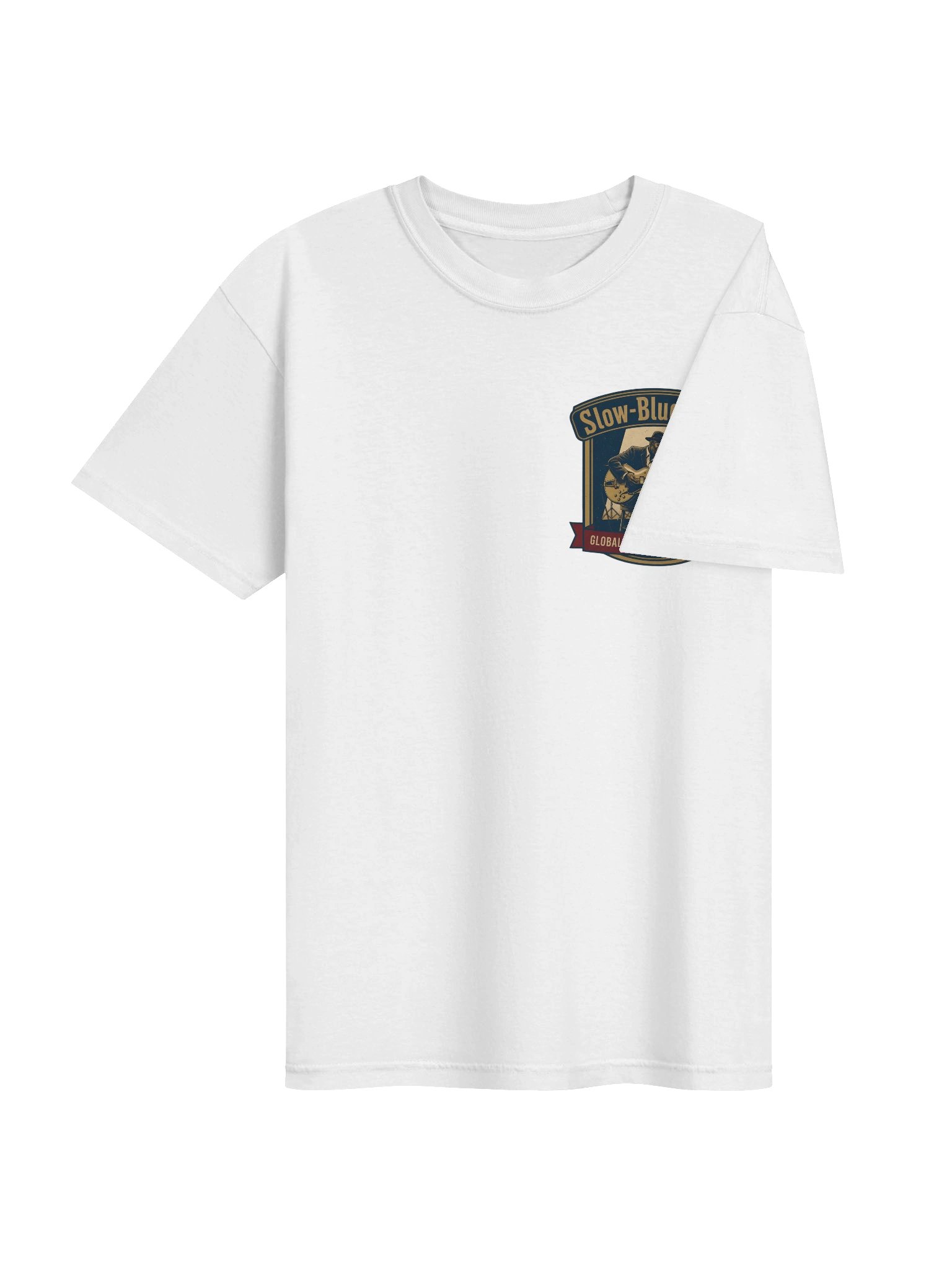 Slow Blues Vintage Logo Heavyweight Tee product image (4)