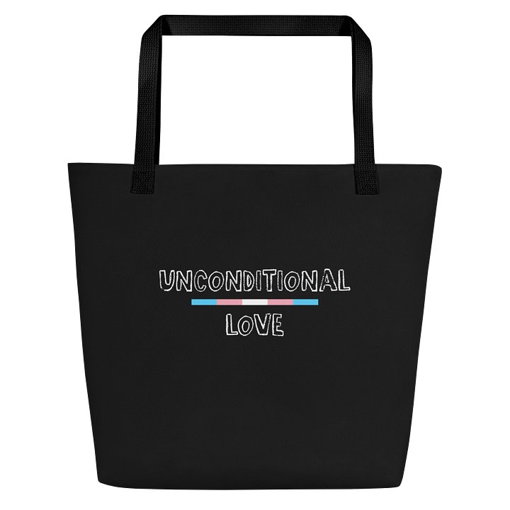 Unconditional Love Black Tote product image (1)