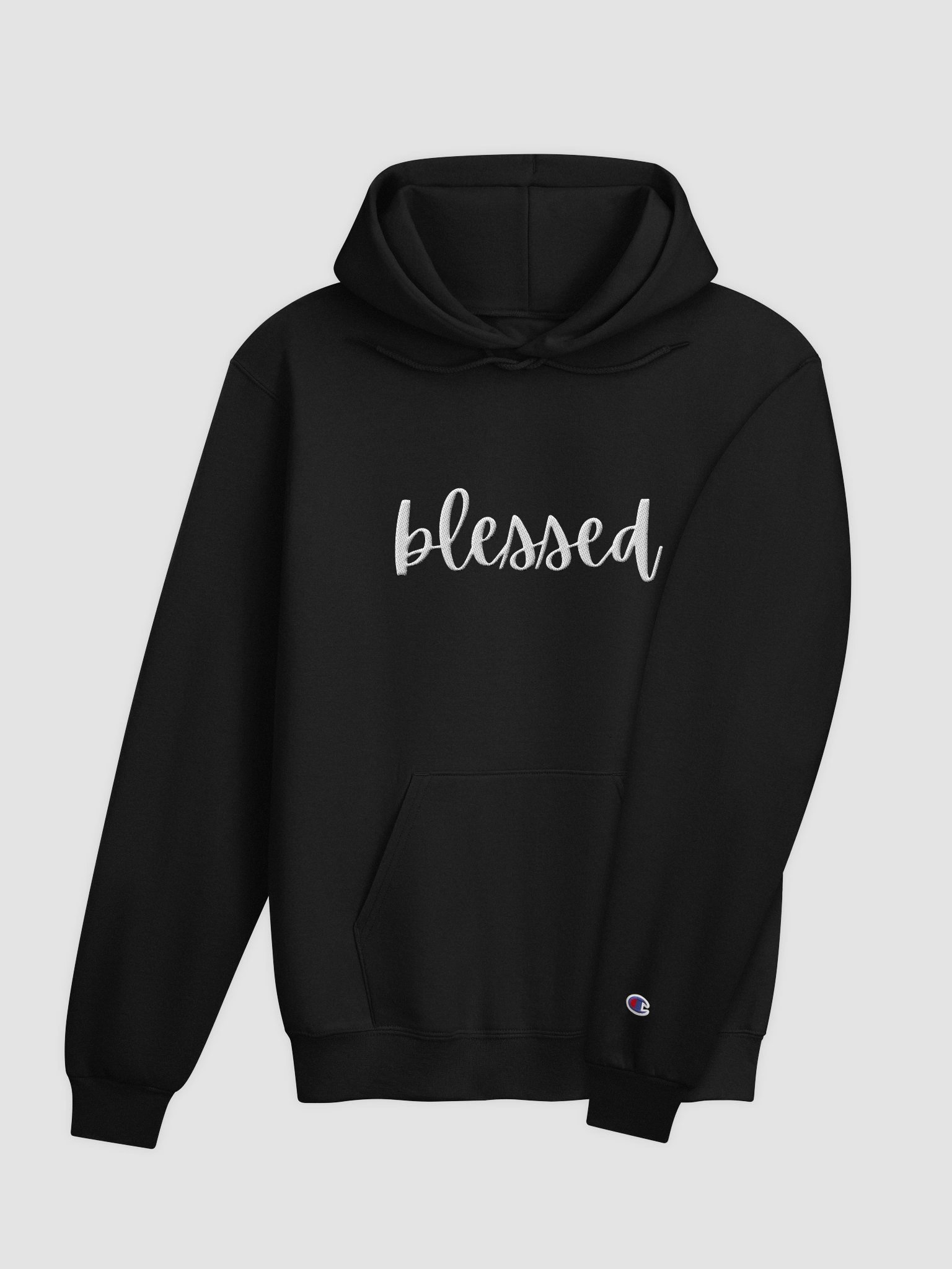 Blessed Script Champion Hoodie product image (4)