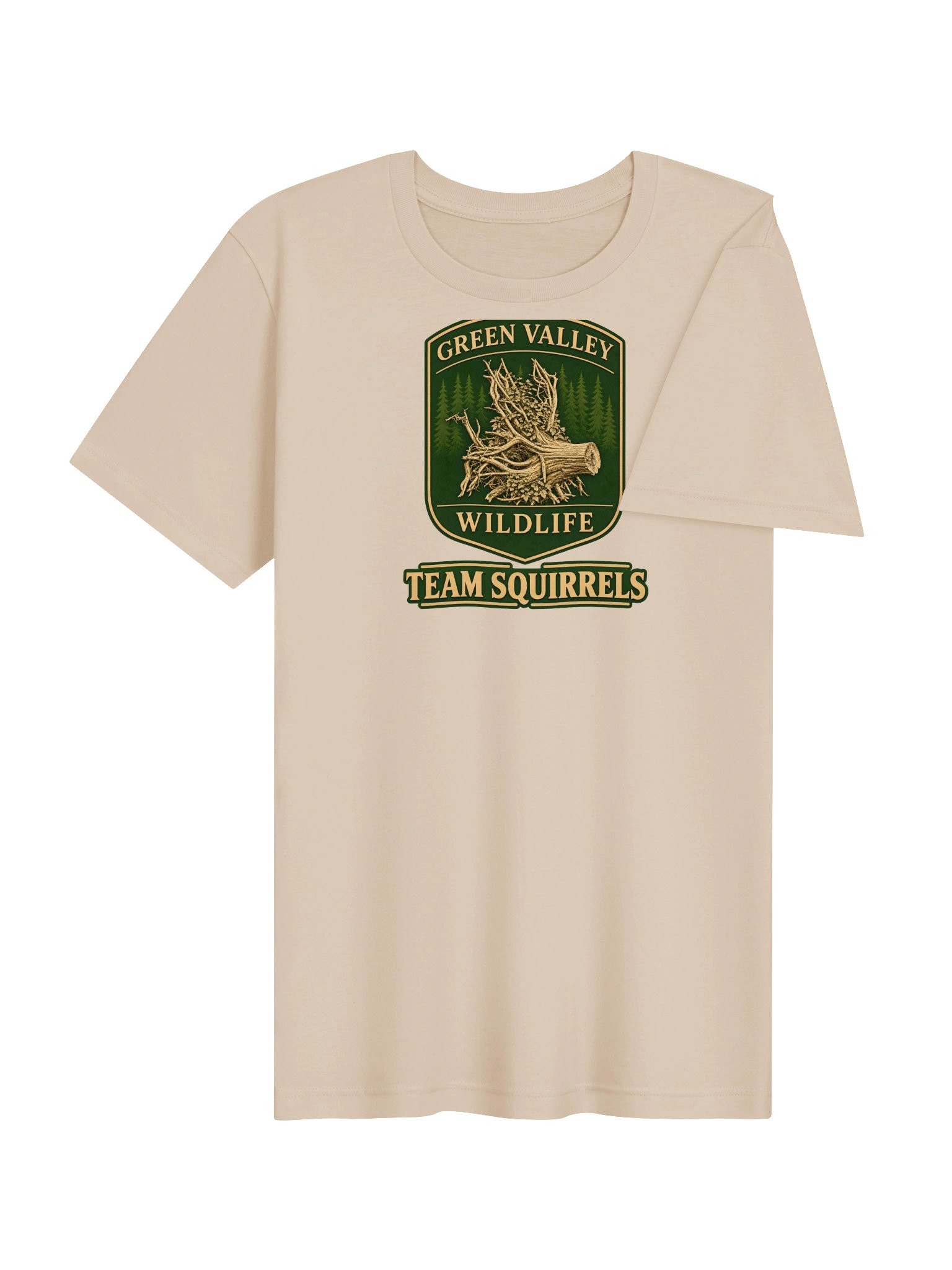 Team Squirrels — Light Edition & YouTube QR T-Shirt product image (4)