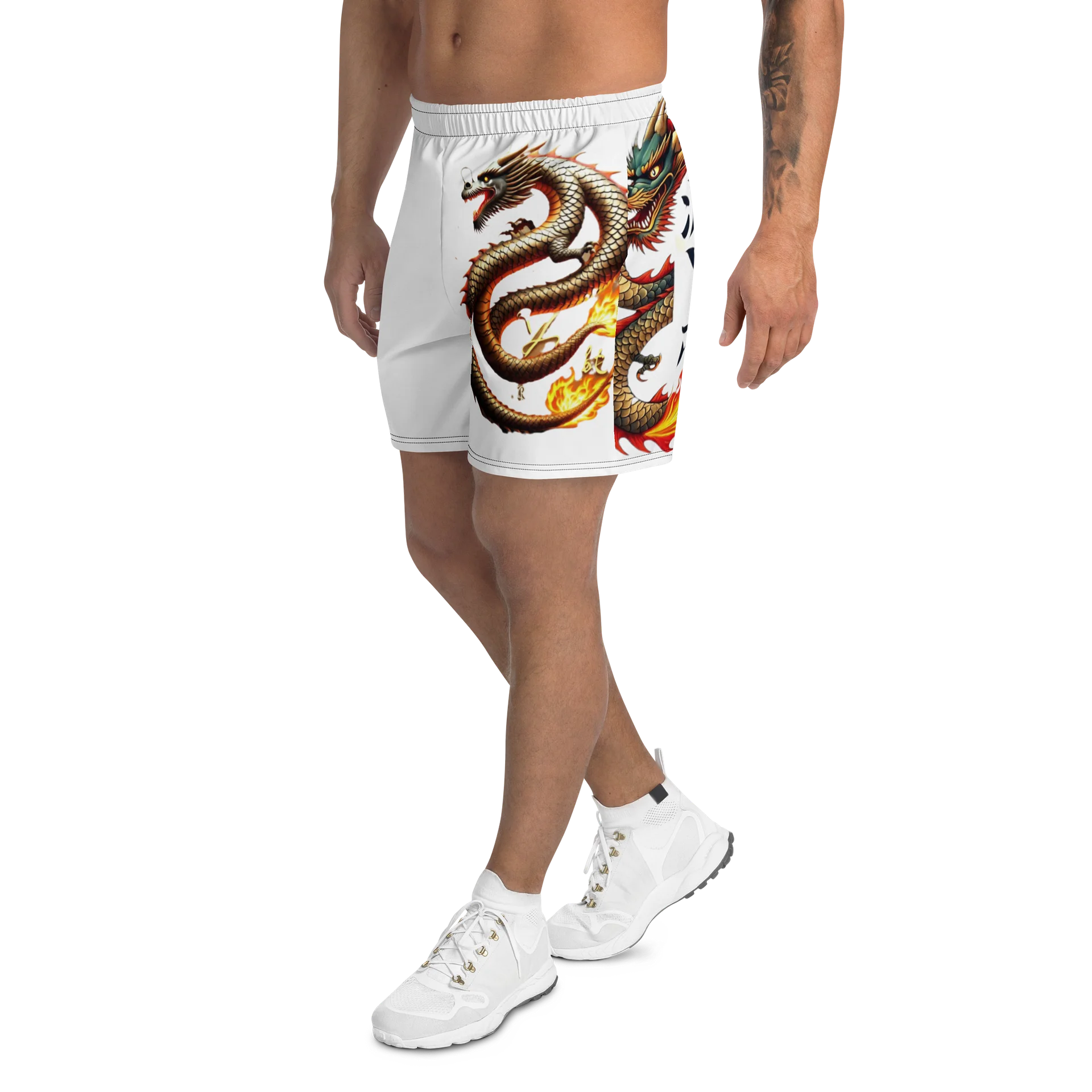 Fire RYU Dragon Athletic Shorts product image (3)