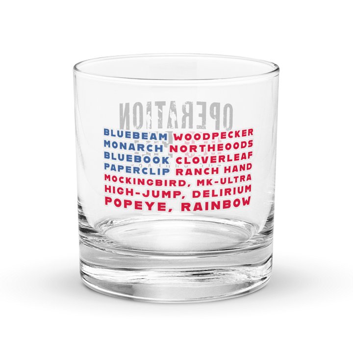 "Uncle Sam Secret Projects" Rocks Glass product image (1)