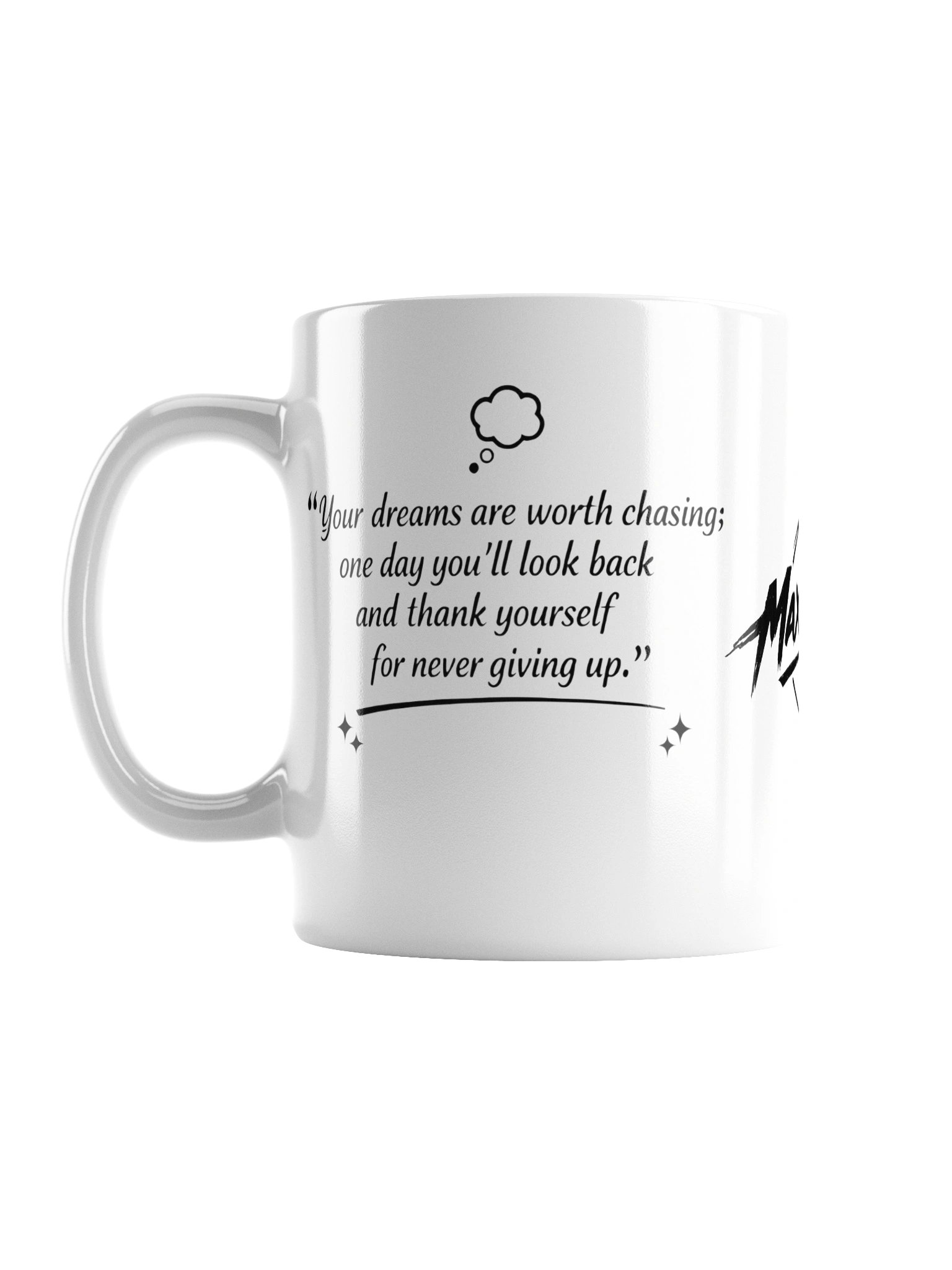 Max Crafter YT — Dream Big Inspirational Mug product image (3)