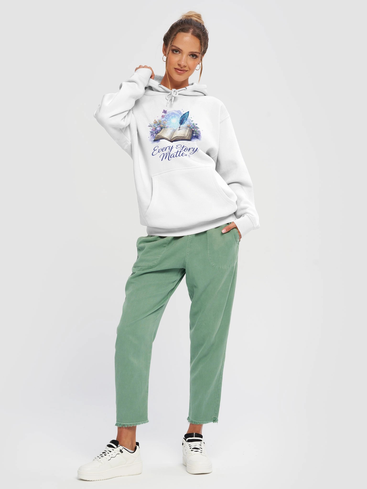 Inkspired Every Story Matters Women's Hoodie product image (5)