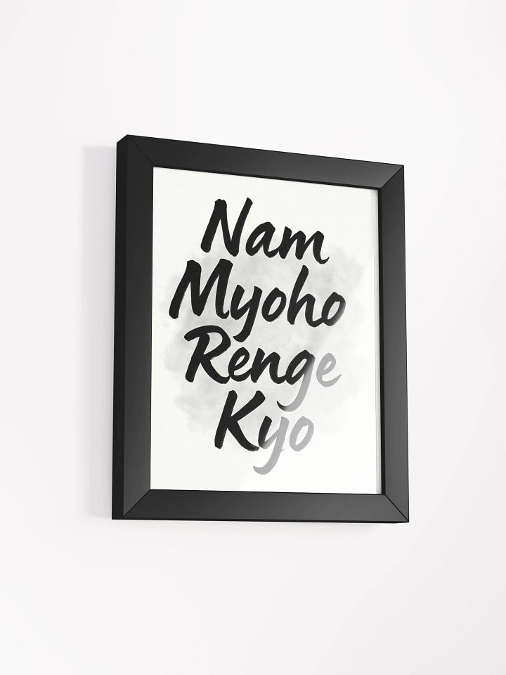 Nam Myoho Renge Kyo Framed Poster product image (2)