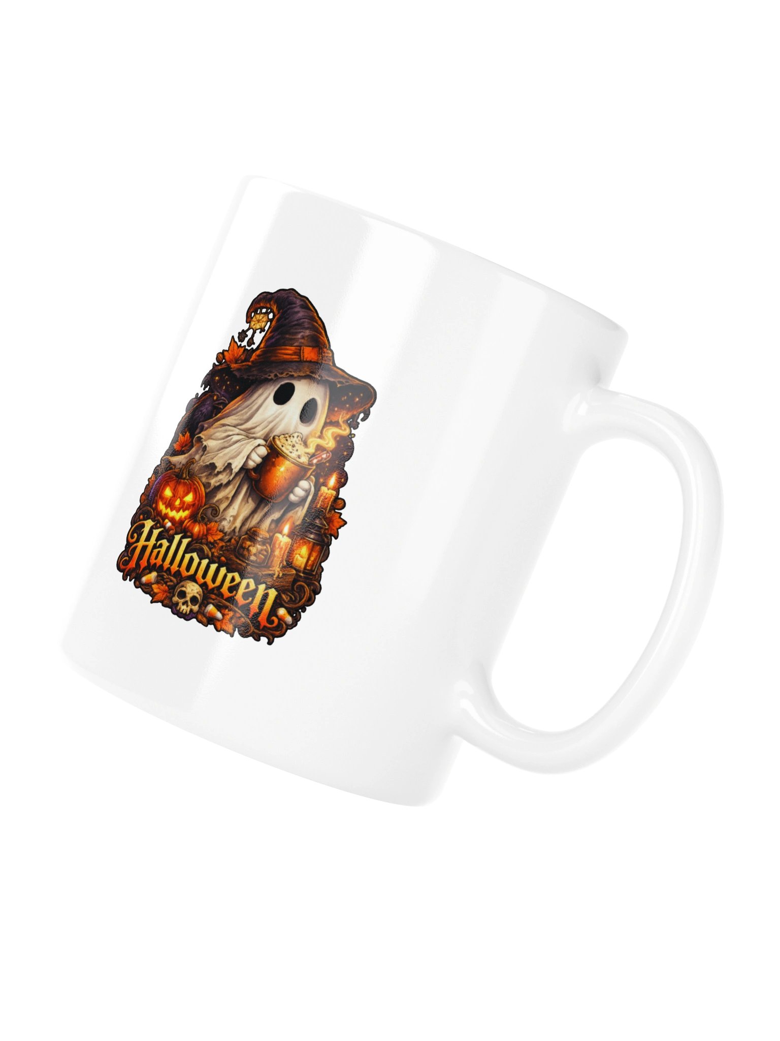 Ghost Halloween Coffee Mug – Spooky Ghost Coffee Cup product image (11)