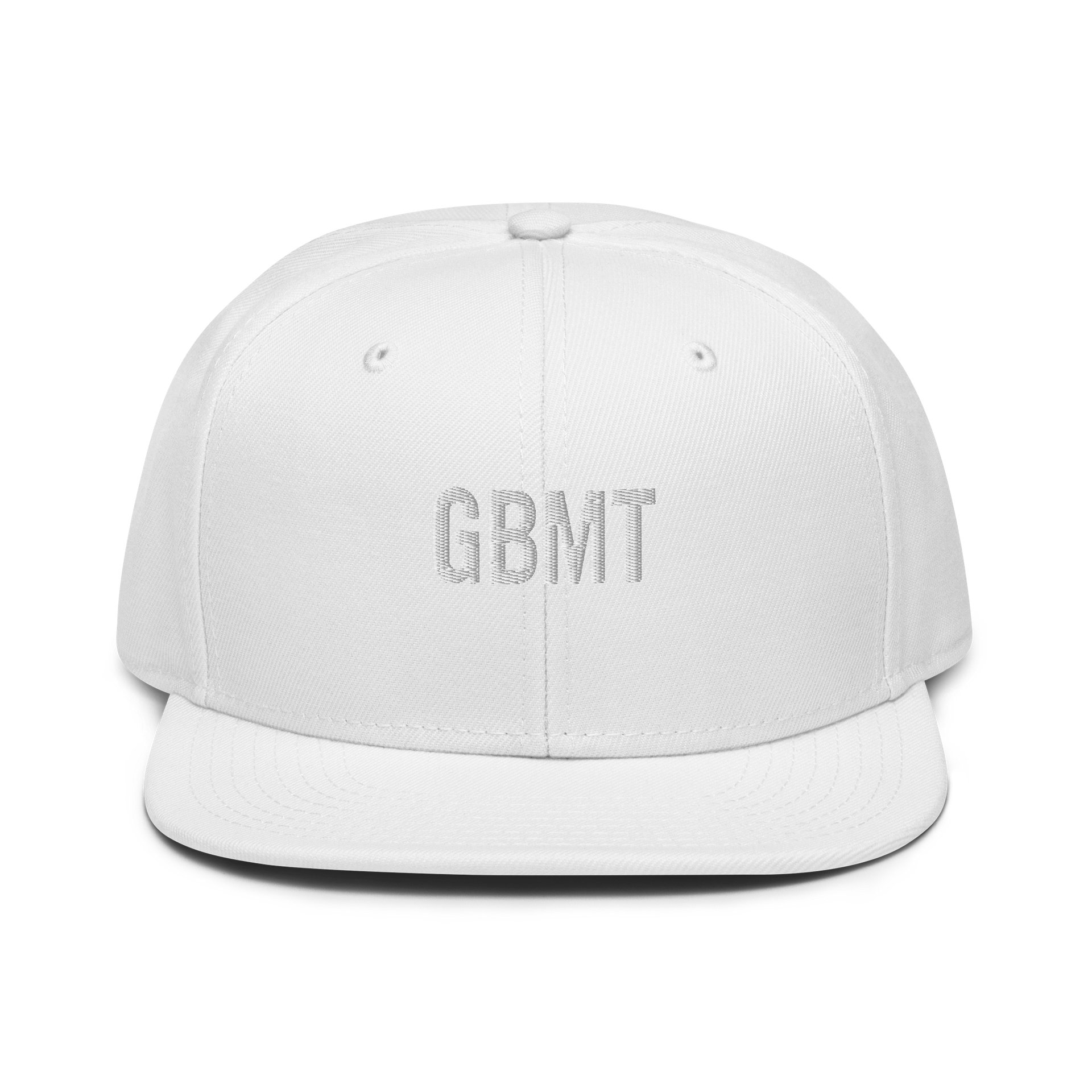 GBMT Classic Snapback – All White Edition product image (1)