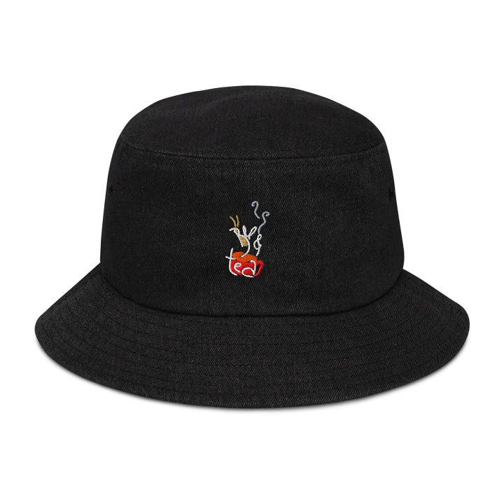 Logo Black Denim Bucket Hat product image (1)