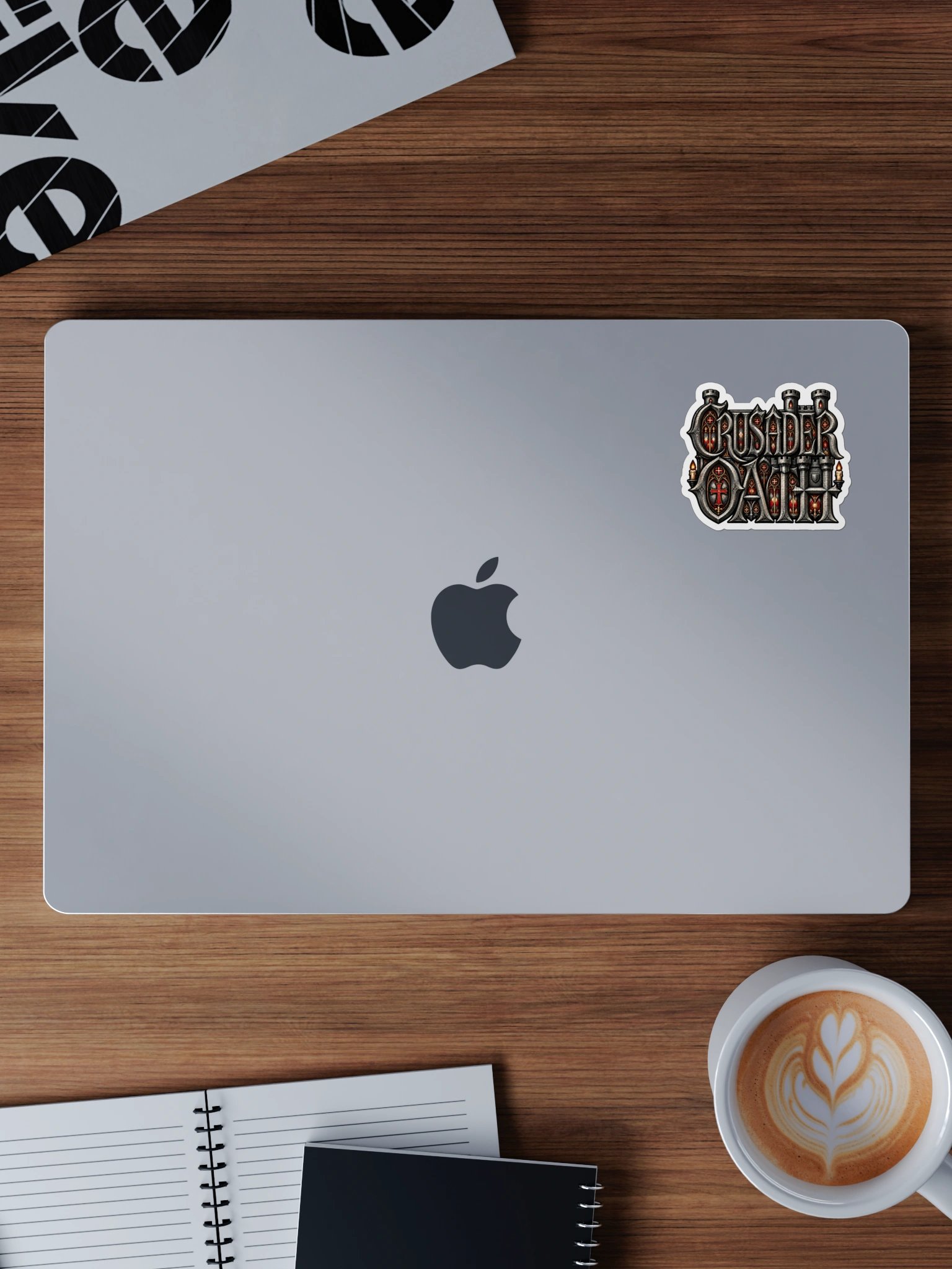 Crusader Oath Castle Logo Sticker product image (13)