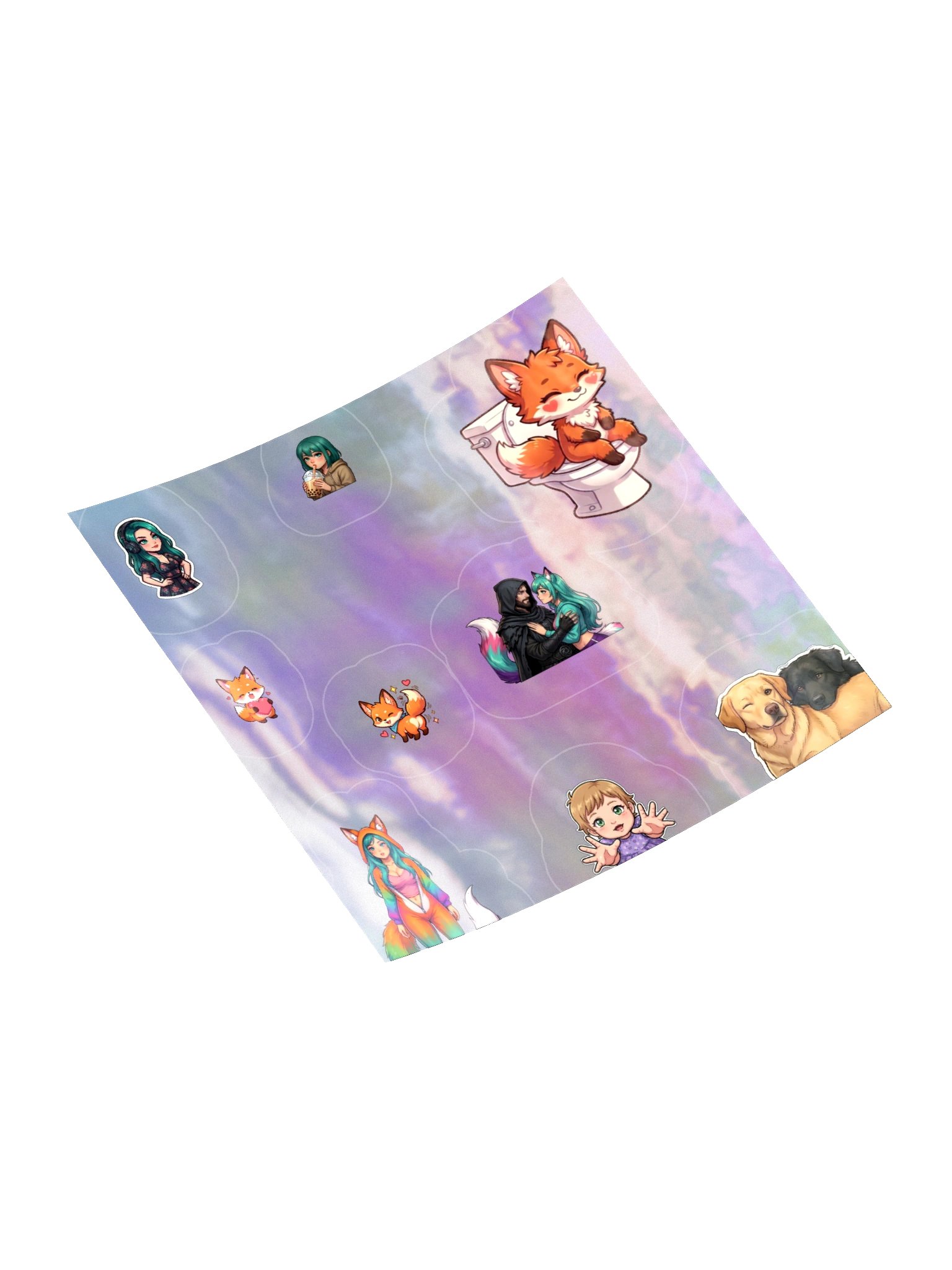 Vixie Emote Stickers product image (10)