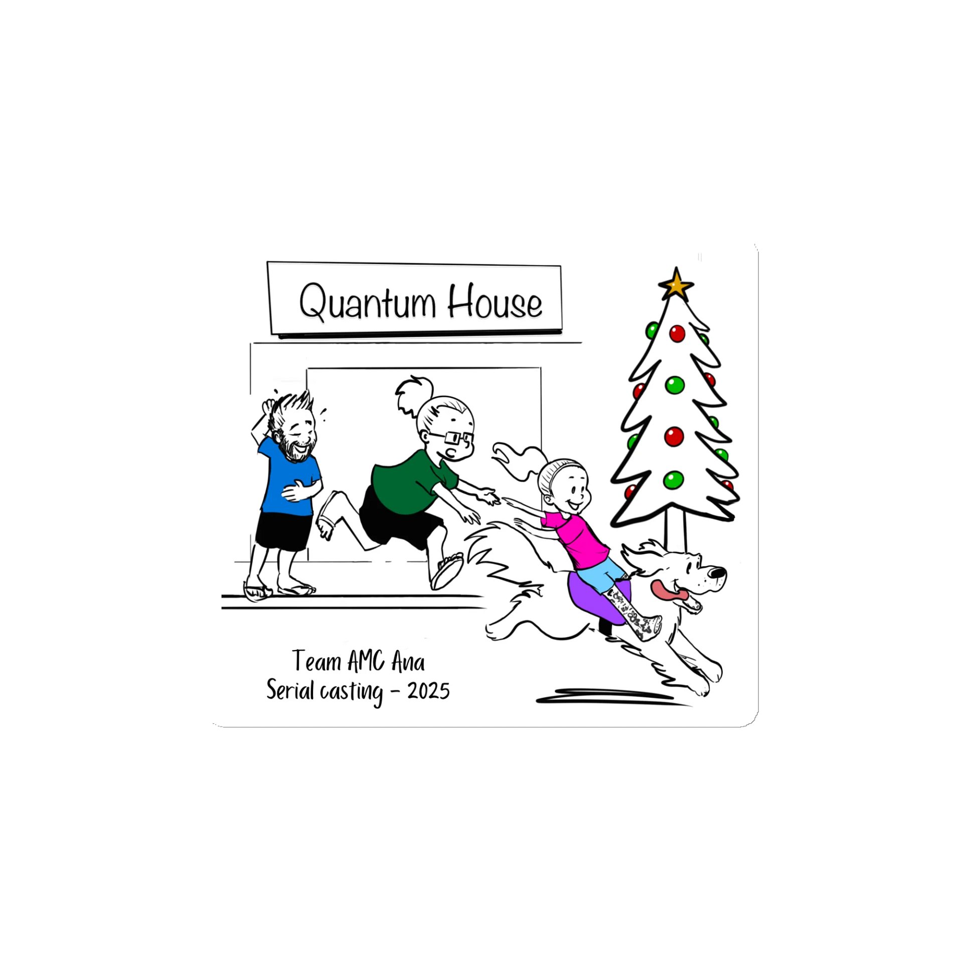 A NIGHT at Quantum House 2025 - COLLECTIBLE magnet product image (1)