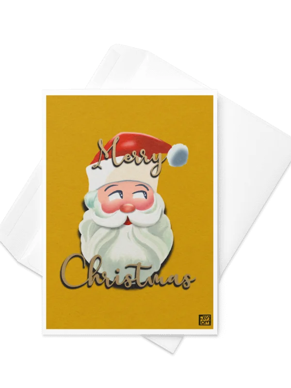Santa Merry Christmas (yellow) product image (1)