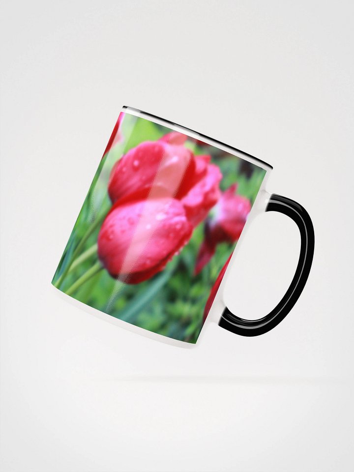 Dew-Kissed Tulips Ceramic Mug product image (3)
