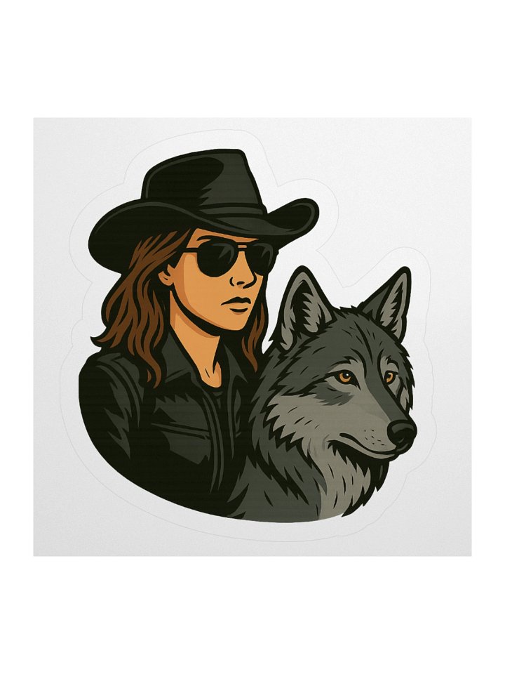 Lottie LONE WOLF Sticker No Text product image (2)