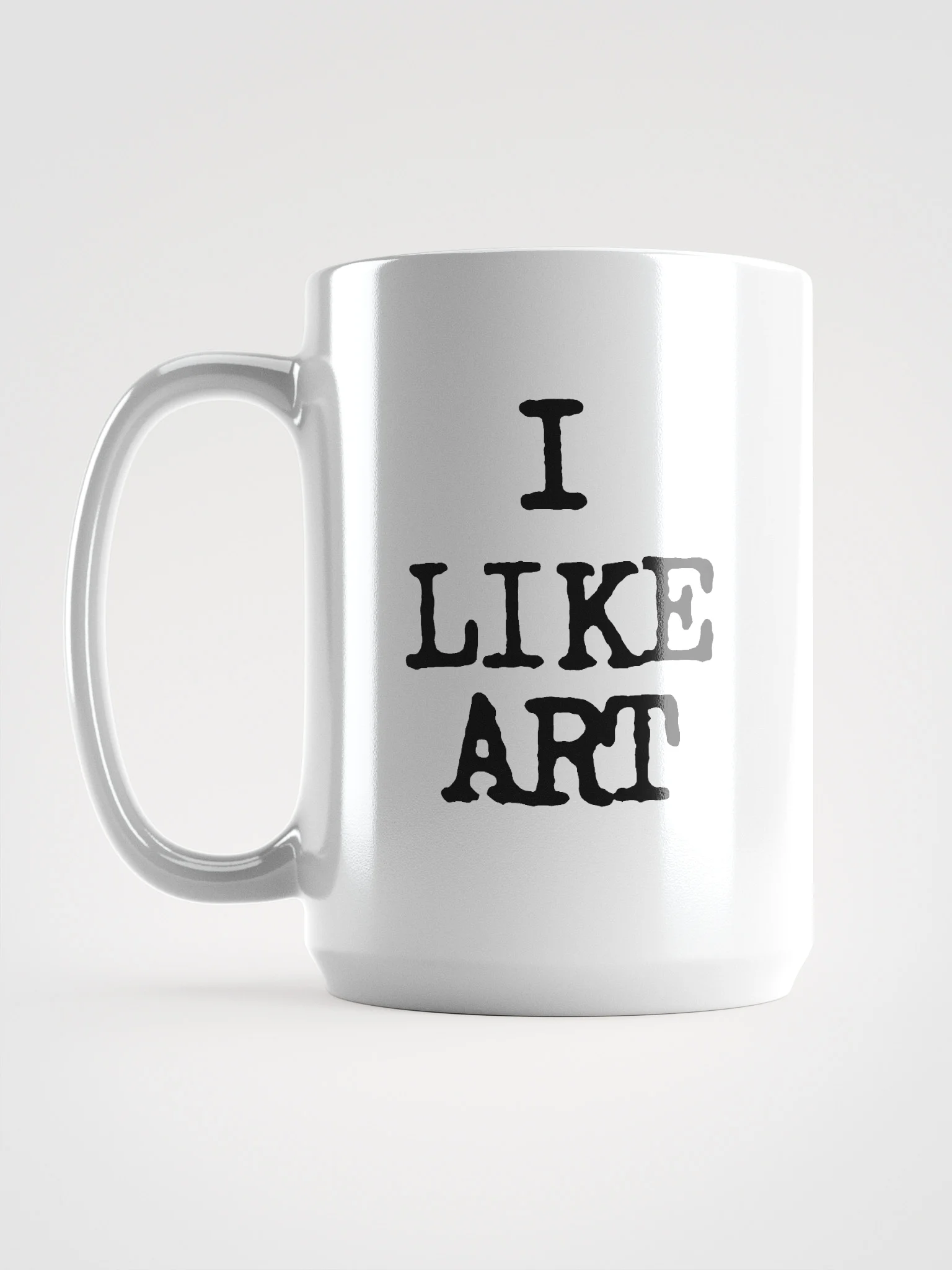 I LIKE ART MUG product image (3)