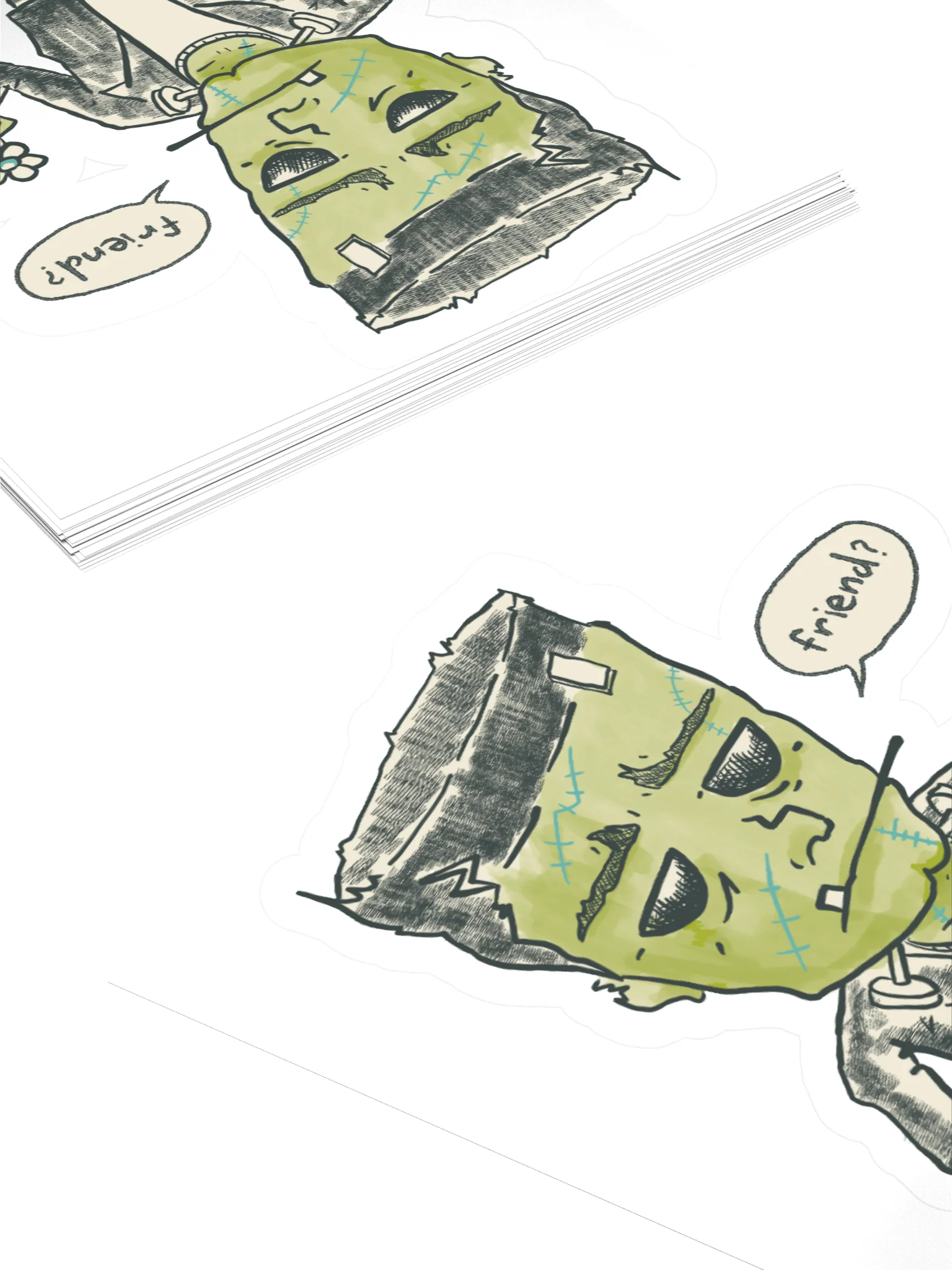 Frankee Friend Sticker product image (12)