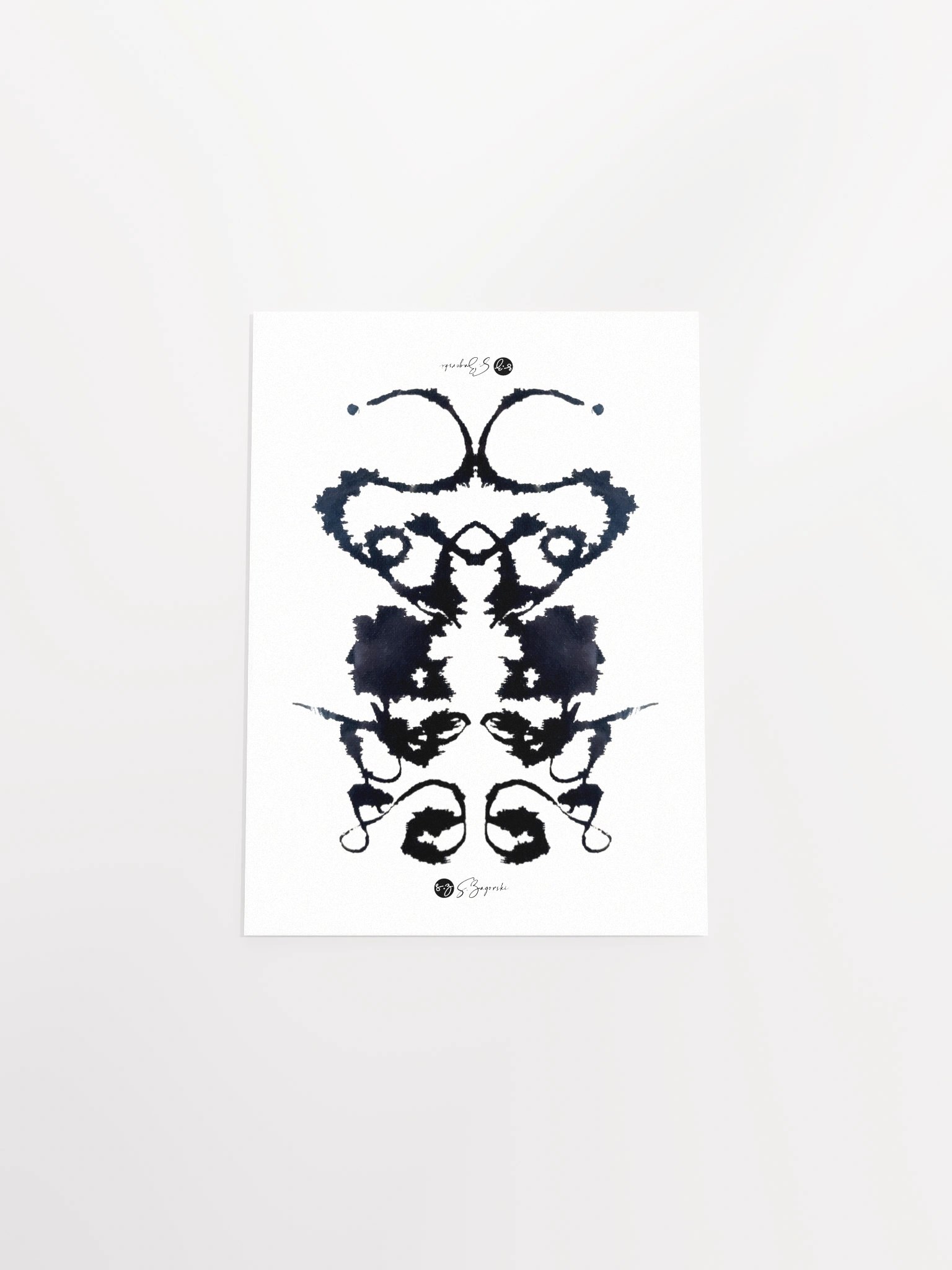 Strength | Tarot | Inkblot Print product image (5)