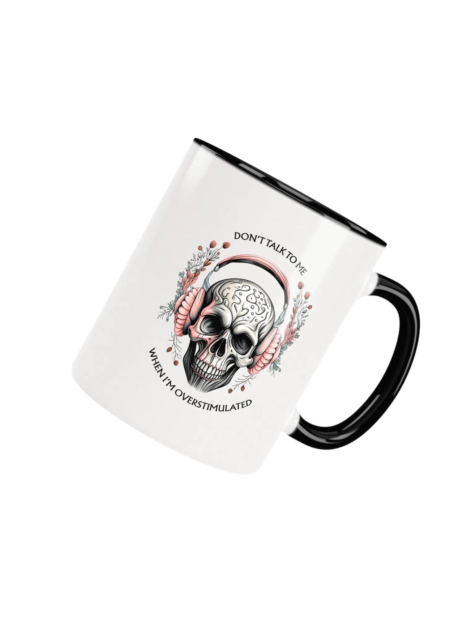 Don't Talk to Me When I'm Overstimulated Graphic Mug product image (4)