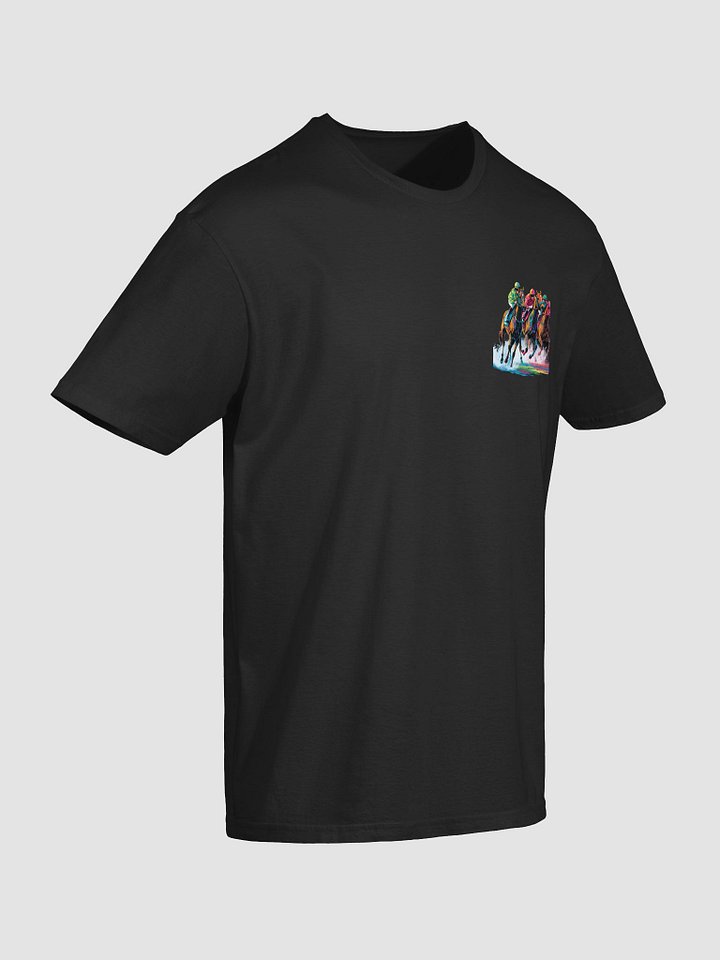 Colorful Horse Racing Derby Party Unisex T-Shirt product image (7)